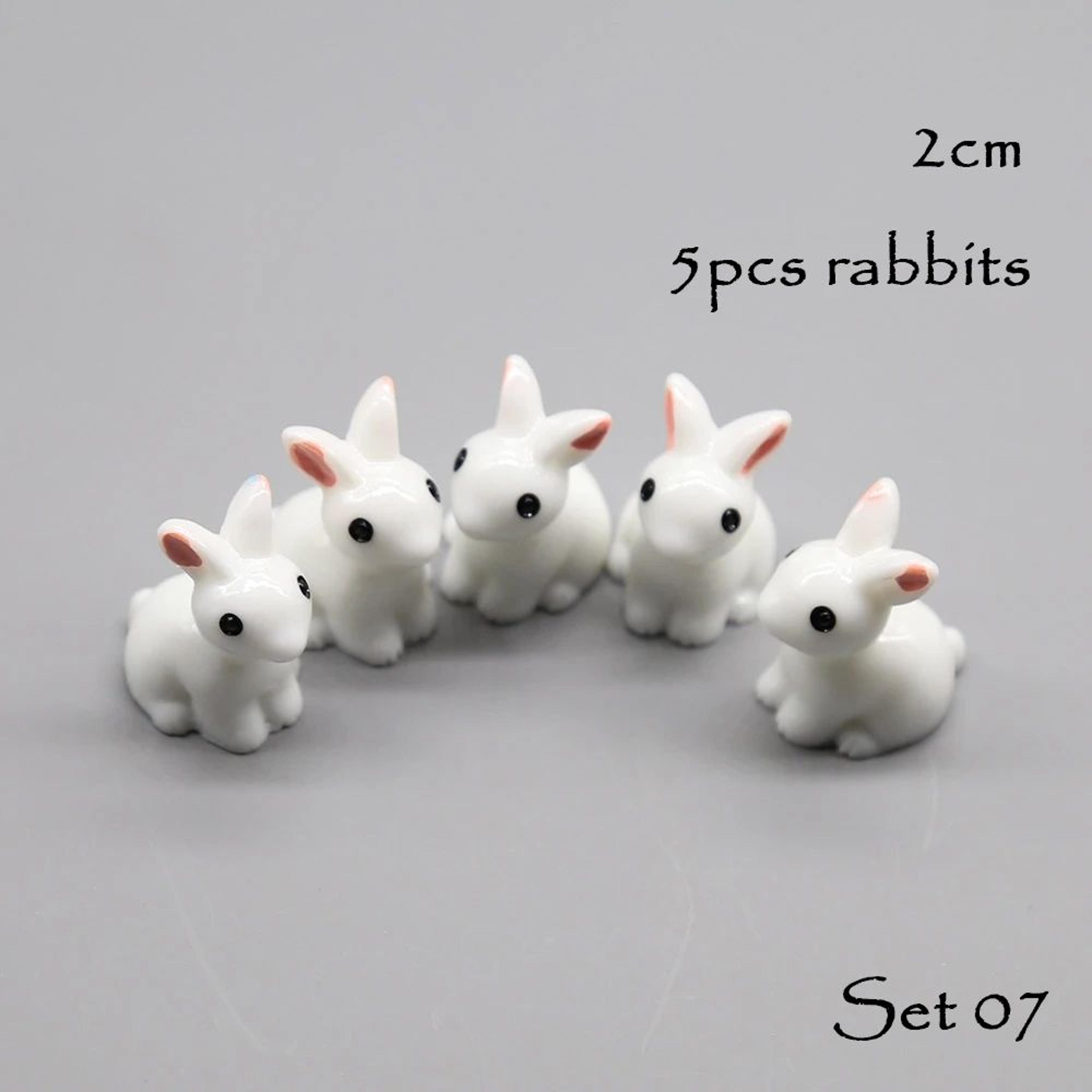 5Piece Miniature Animal Figurines Set For Fairy Gardens Succulents And Aquariums 6