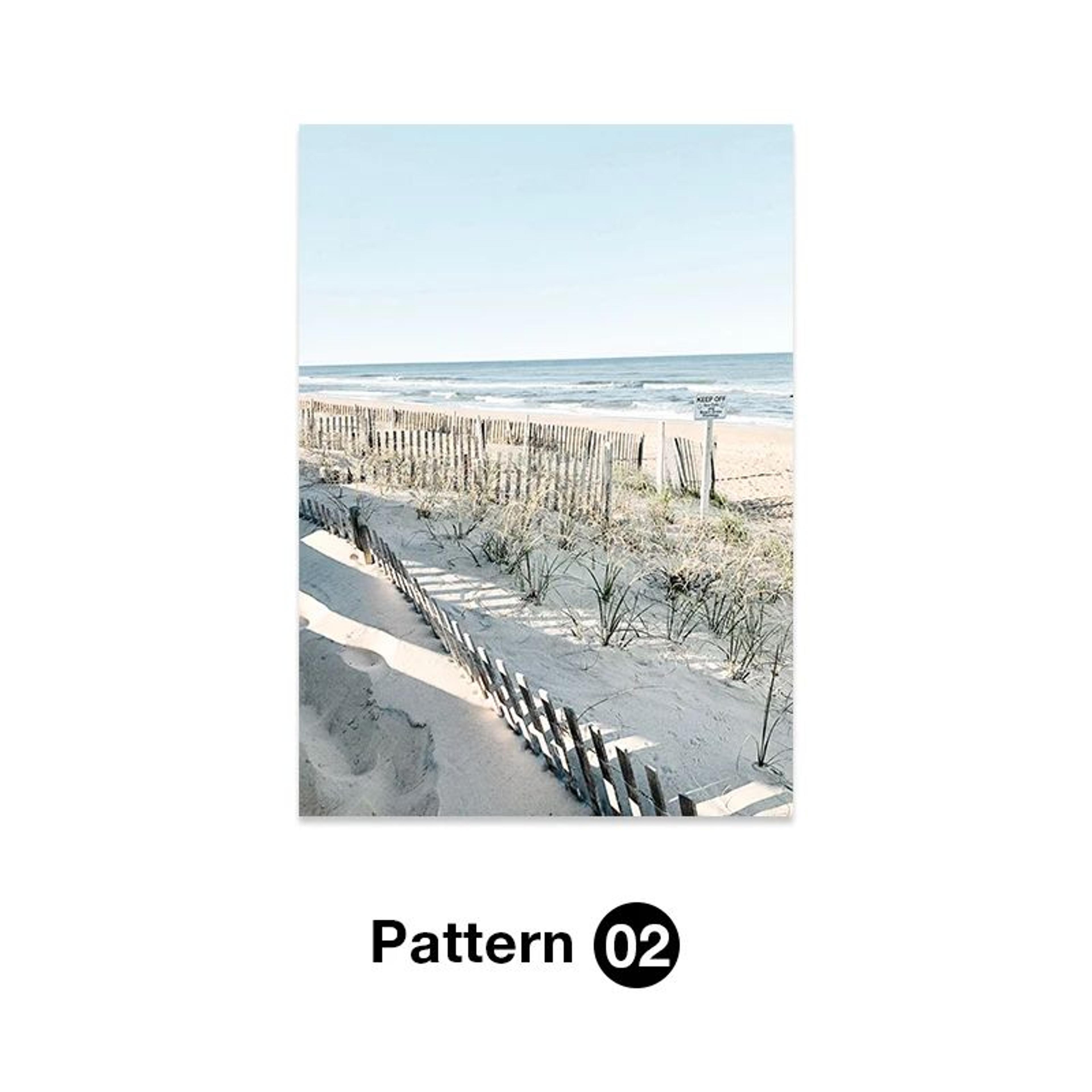 Coastal Escape Beach Wall Art Canvas  Tropical Ocean Aesthetic Decor Print 7