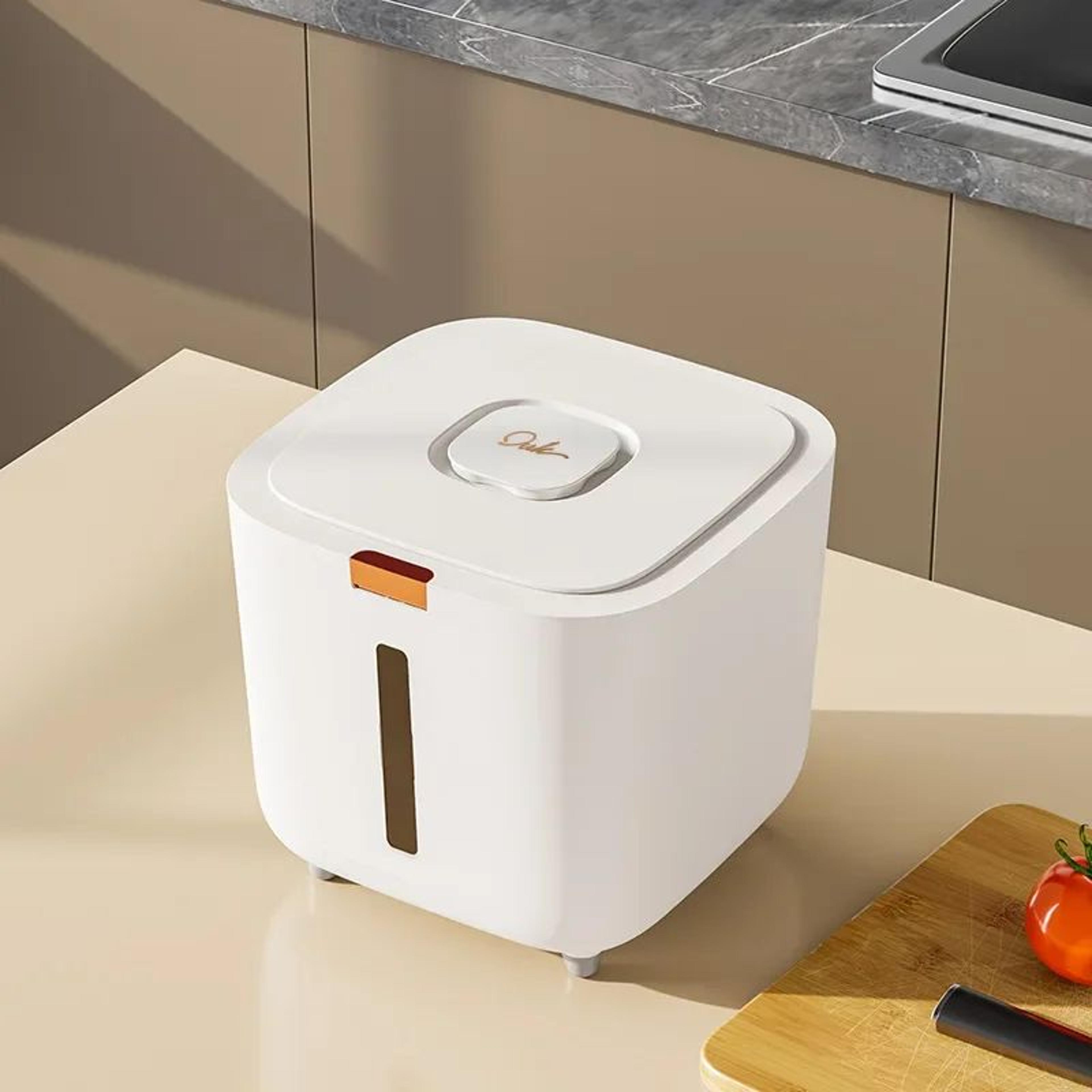 Airtight Rice Storage Container With Lid  MoistureProof InsectProof Food Storage Bin 510KG 1