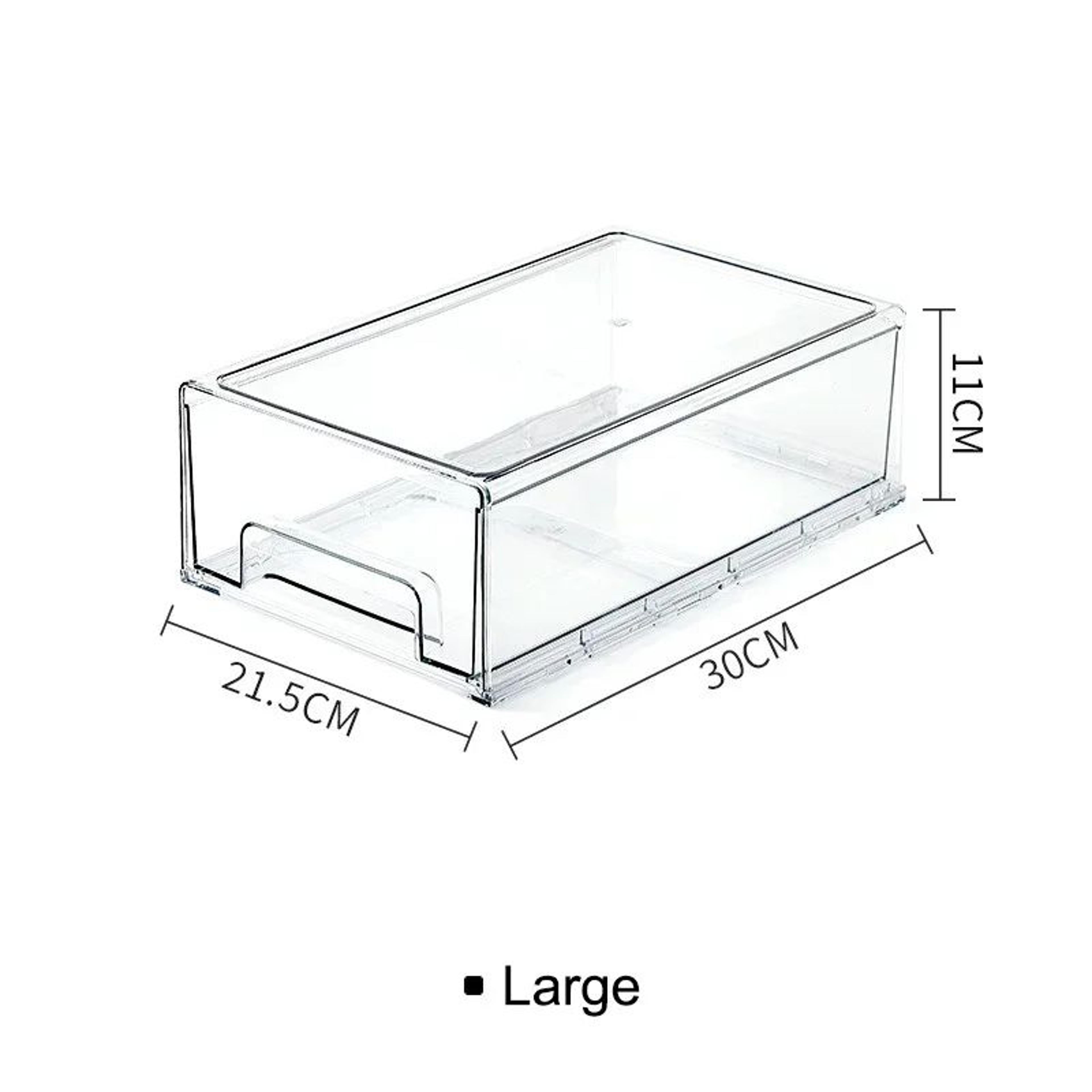 FreshKeep Refrigerator Drawer Organizer Egg And Meat Storage Box 7