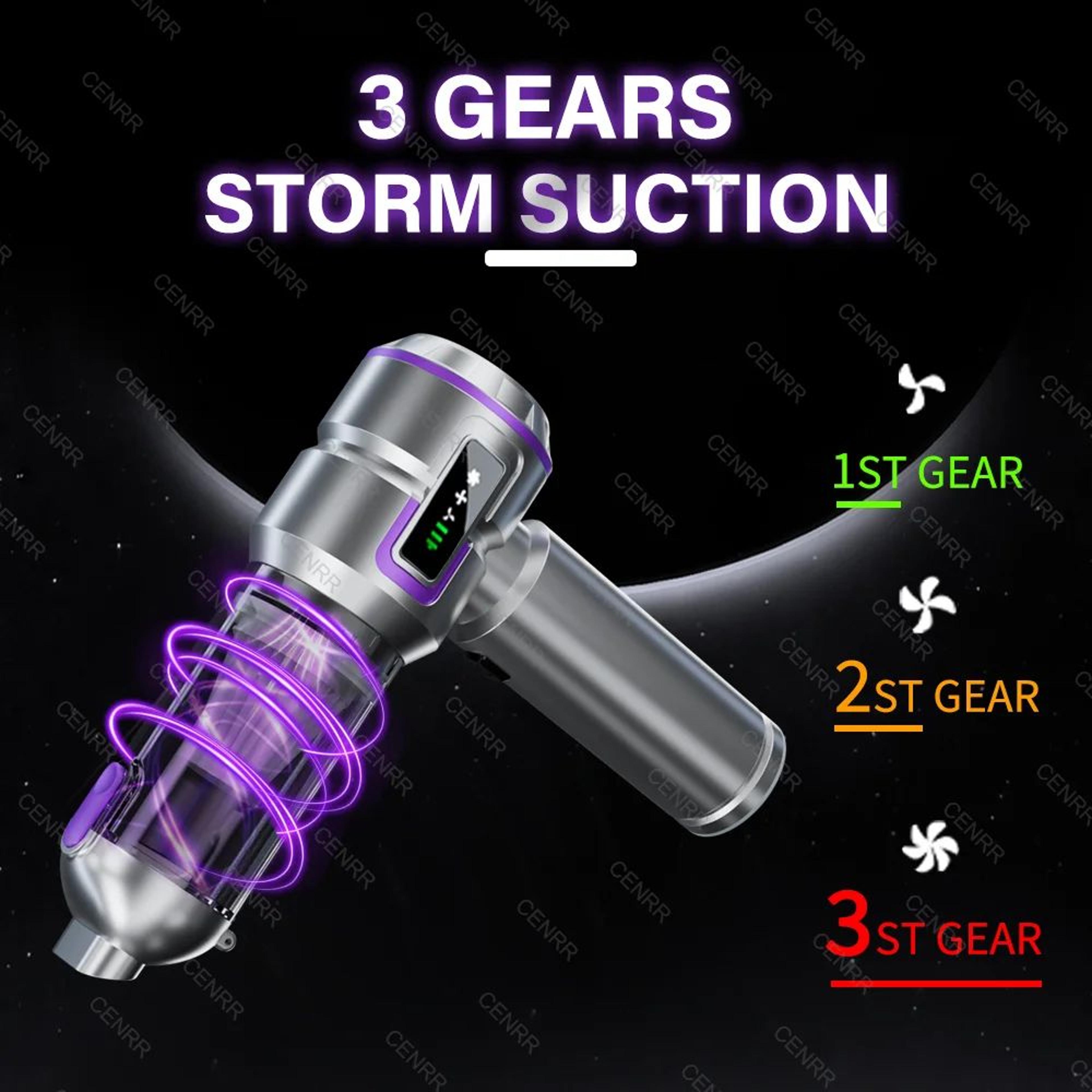 UltraPower Pro Cordless Car Vacuum Cleaner  Portable Handheld Mini Vacuum With 998000PA Suction 2