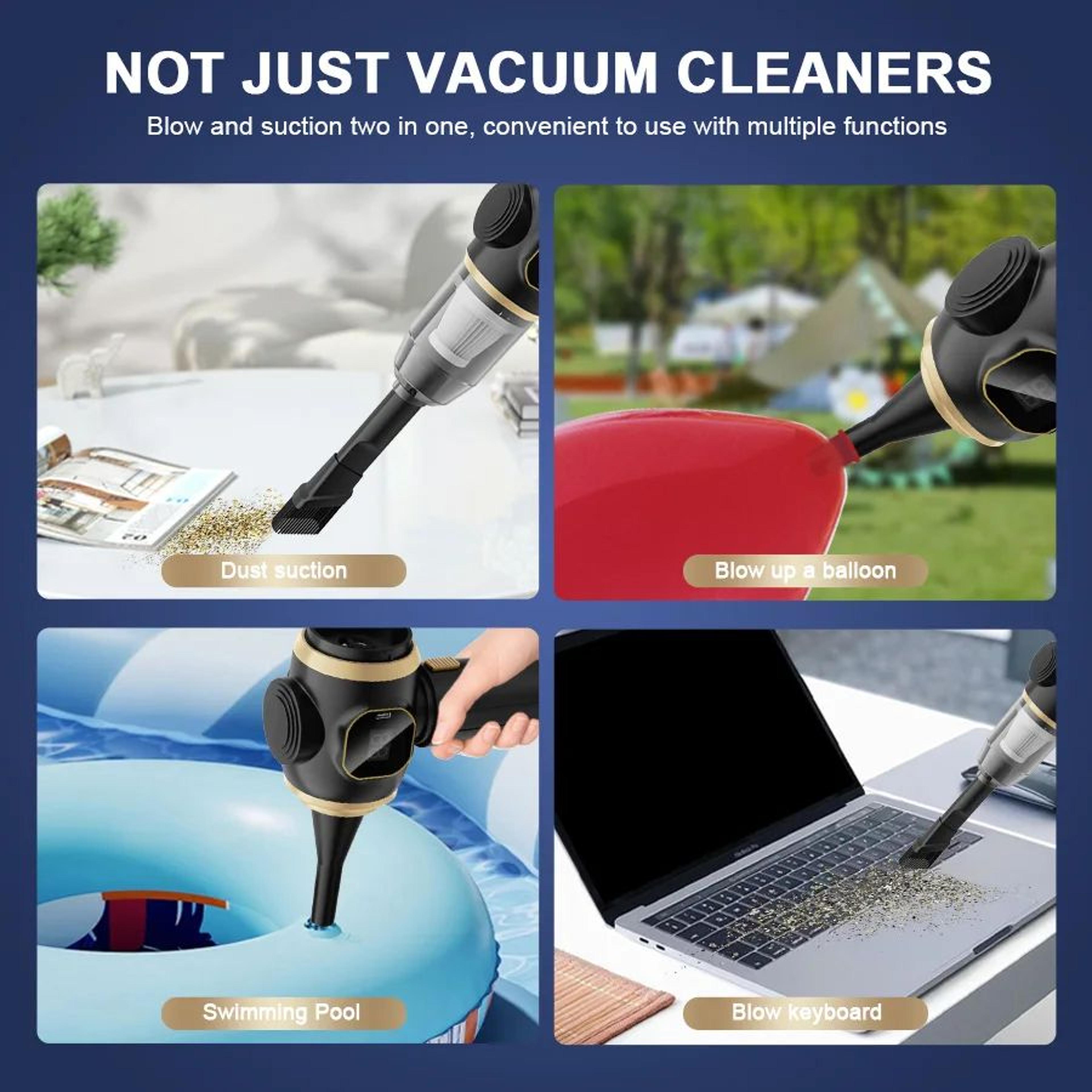Cordless Car Vacuum Cleaner  Portable Handheld High Power Mini Vacuum For Home  Auto 5