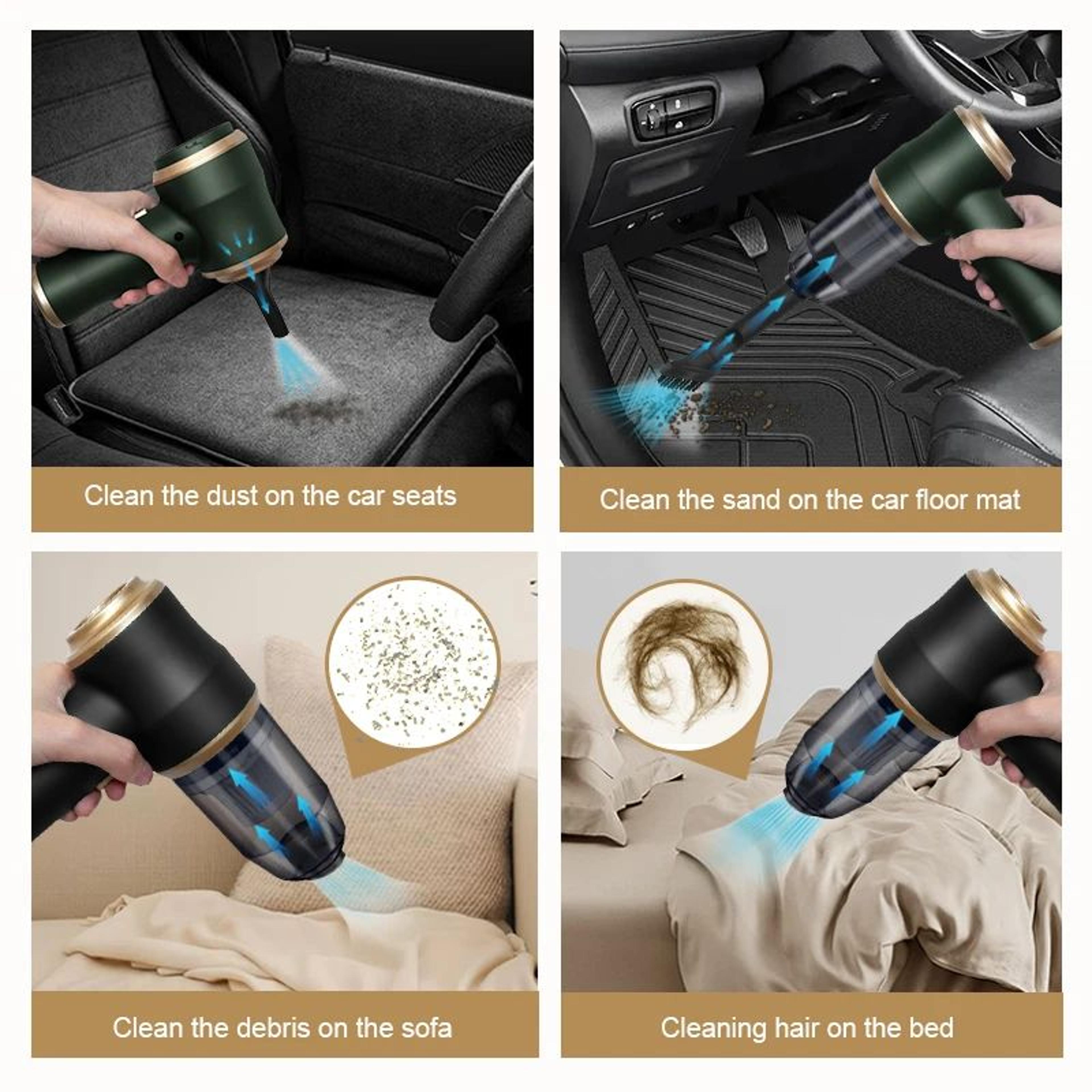 TurboClean 2in1 Portable Car Vacuum Cleaner  Blower 1