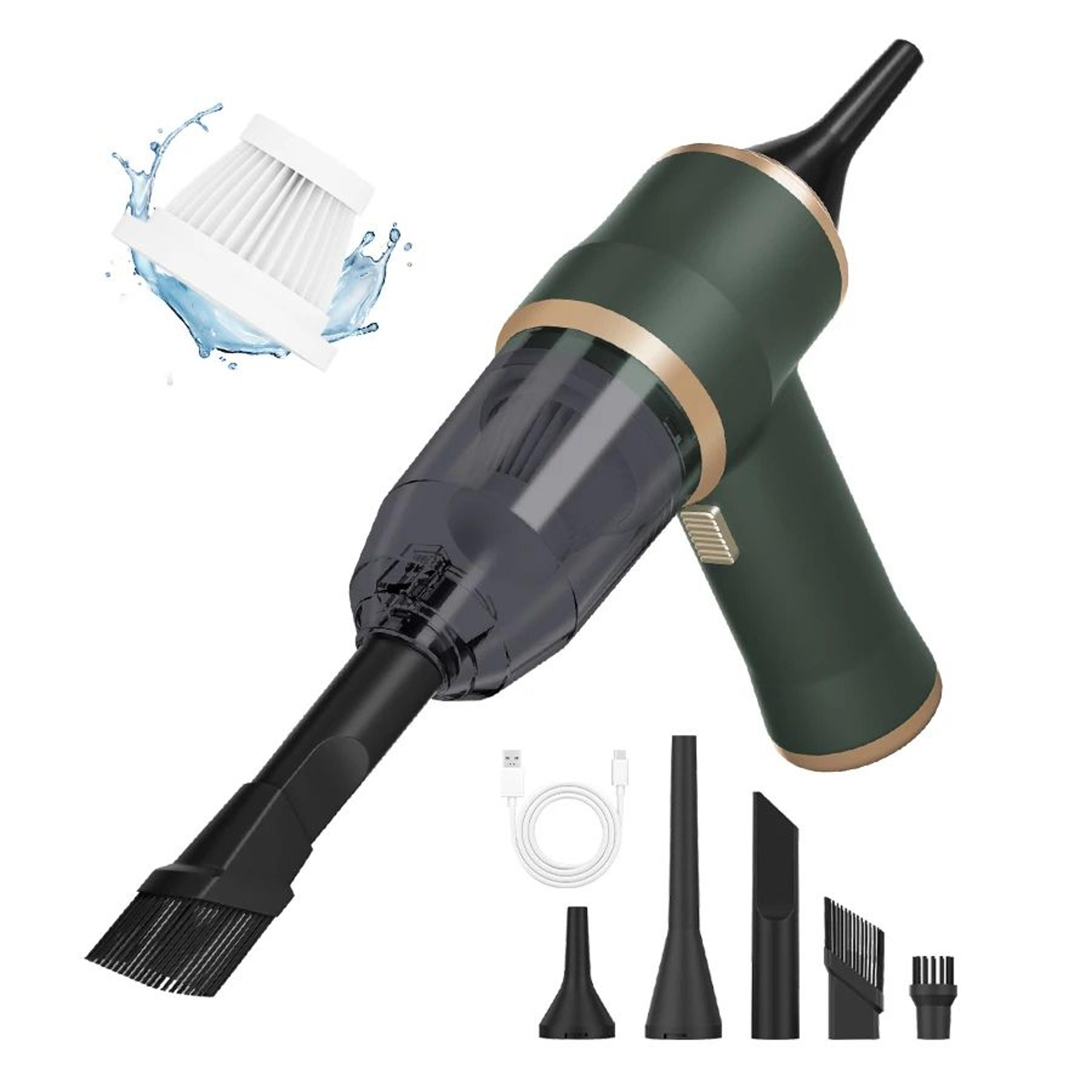TurboClean 2in1 Portable Car Vacuum Cleaner  Blower 6
