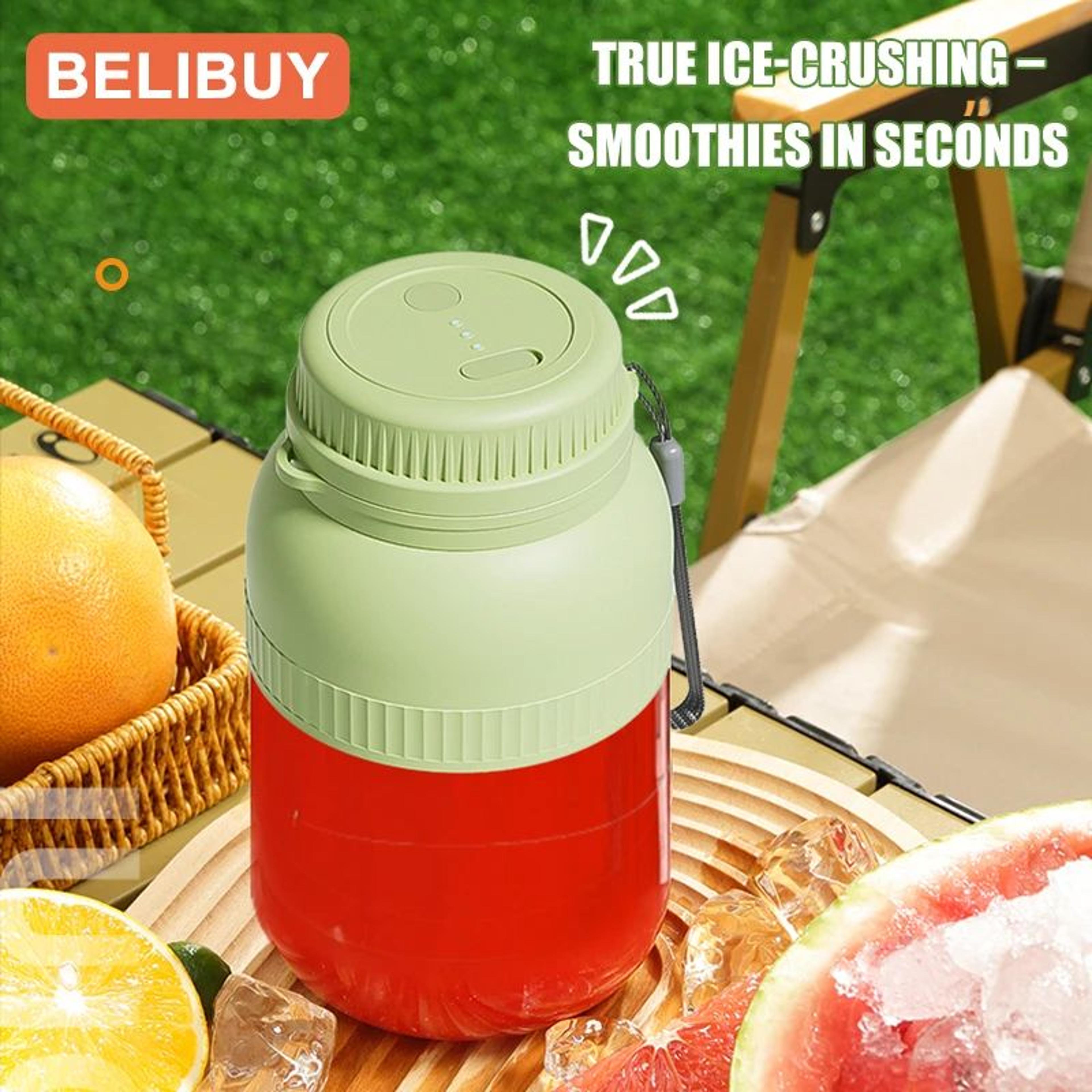 FreshGo Portable Blender Cup  USB Rechargeable Mini Smoothie  Juice Maker 4