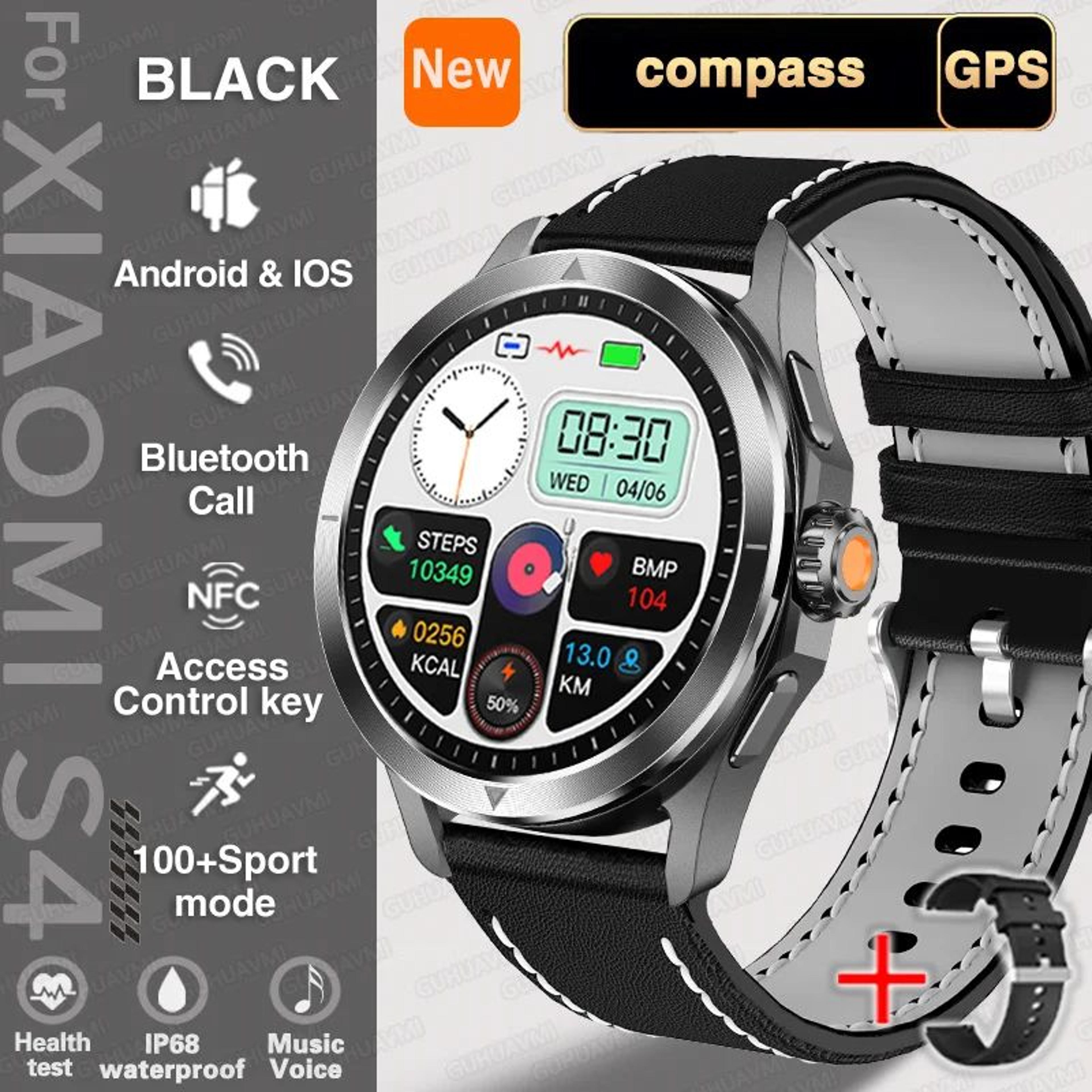 S4 Ultra Rugged GPS Smartwatch With AMOLED Display  Bluetooth Calling 8