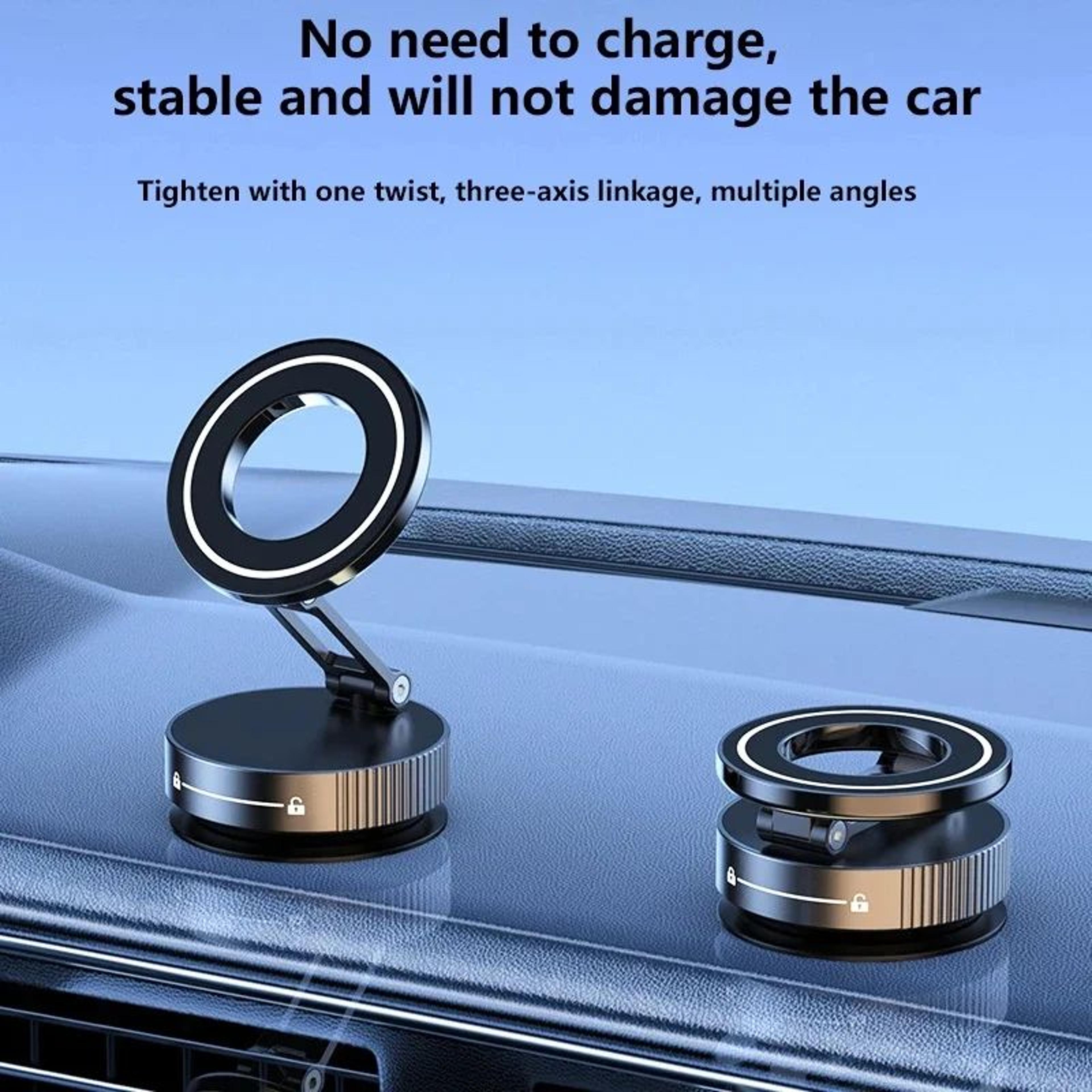 Magnetic Car Phone Holder With 360 Adjustable Suction Mount 5