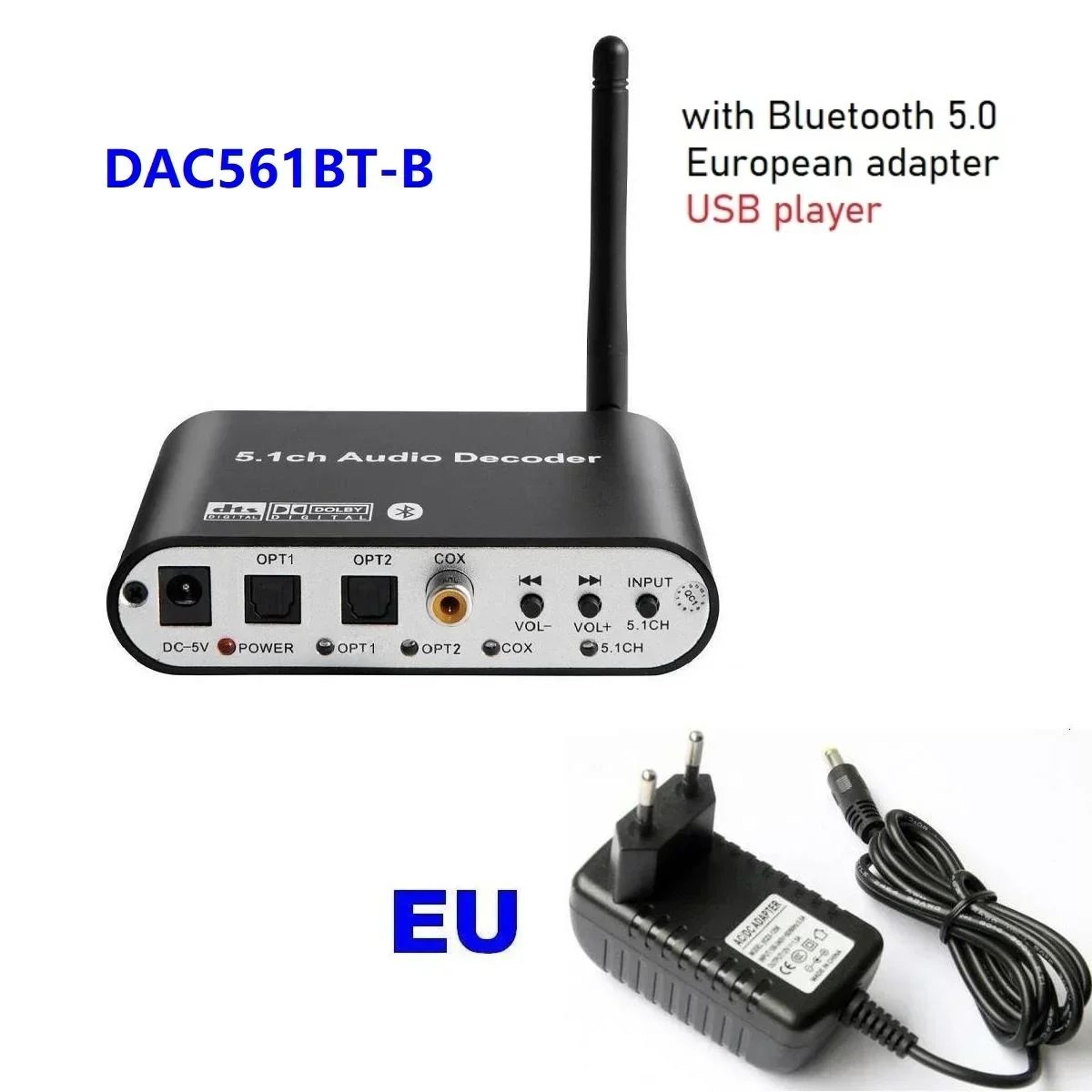 HighFidelity 51 Audio Decoder Converter With Dolby DTS Support 1
