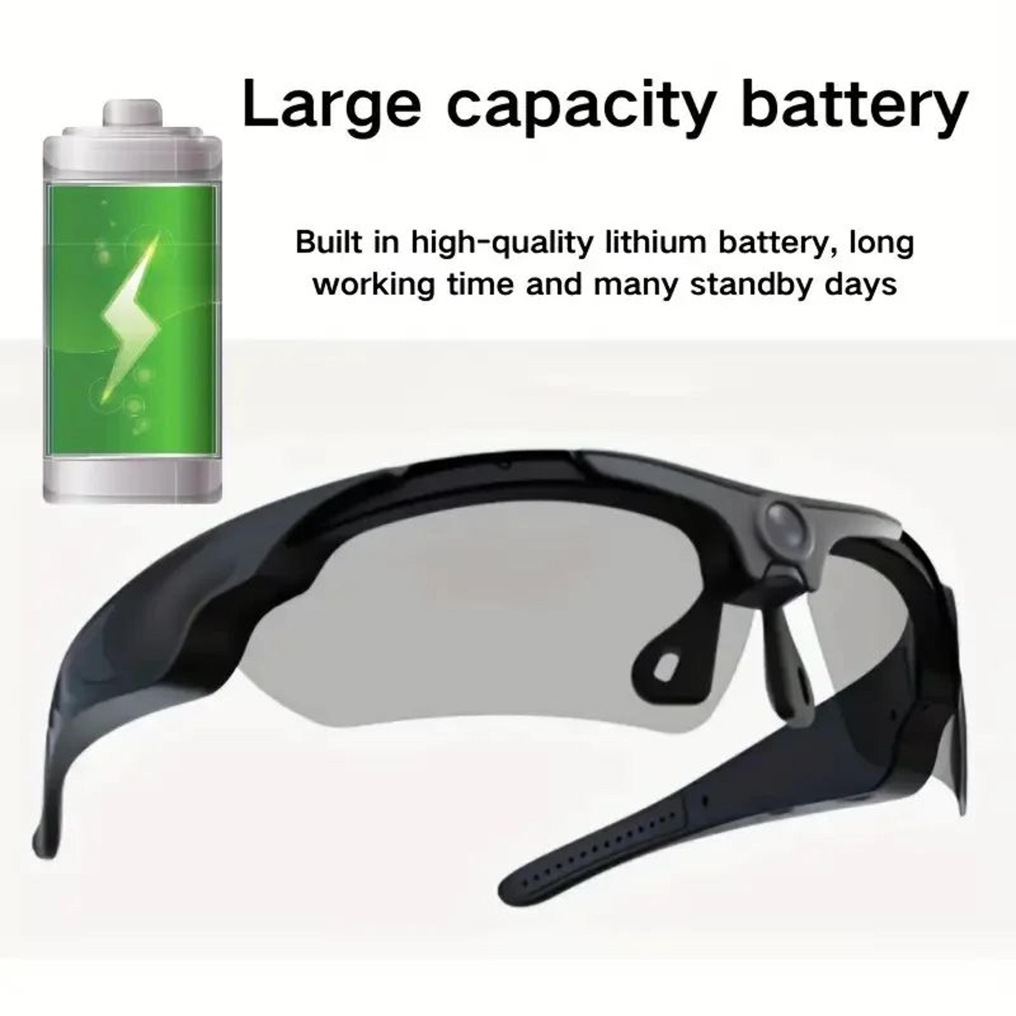 HighDefinition Camera Smart Glasses 1080p For Outdoor Recording  Cycling 2
