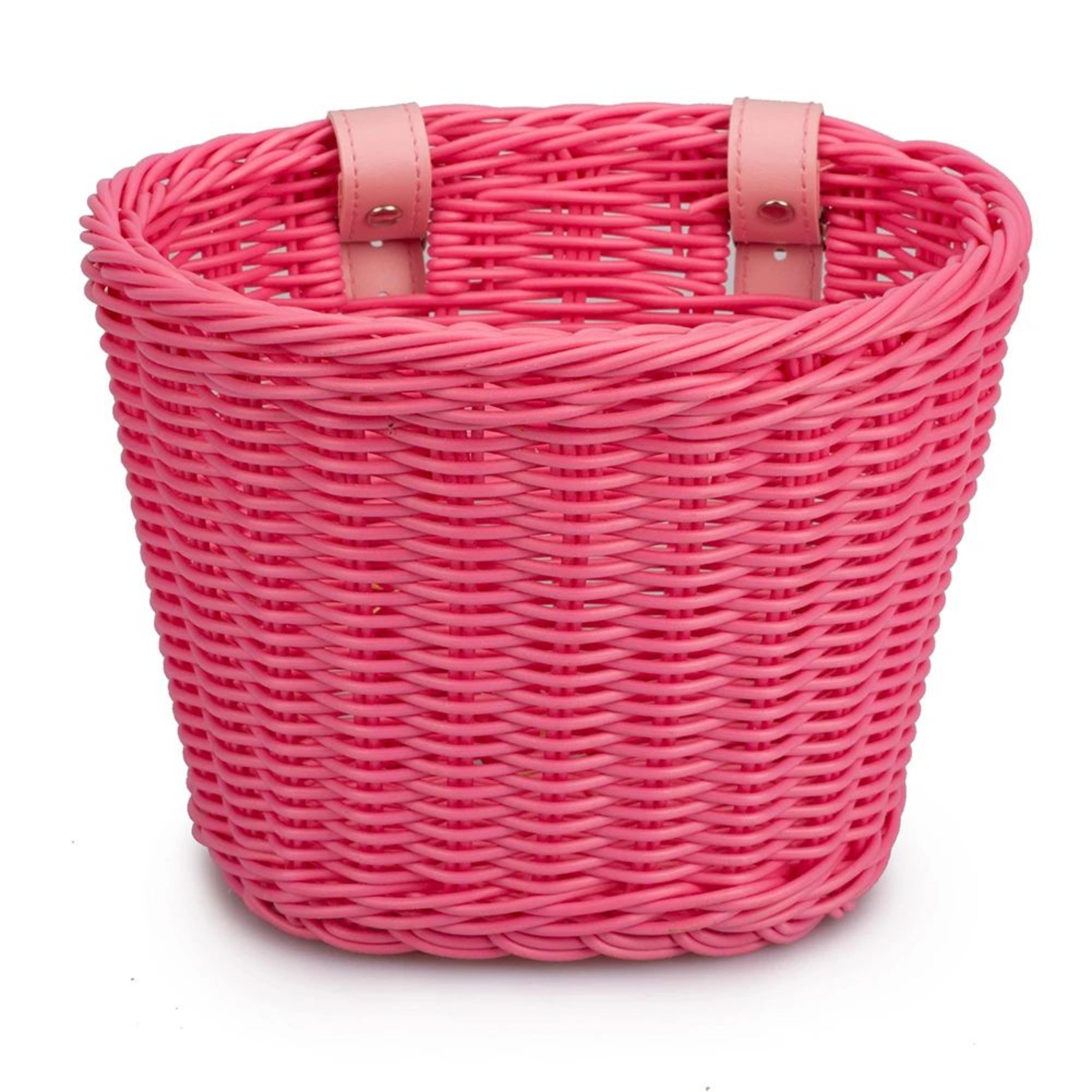 Adjustable Woven Bike Front Basket  Durable Handlebar Bicycle Basket For Everyday Storage 10