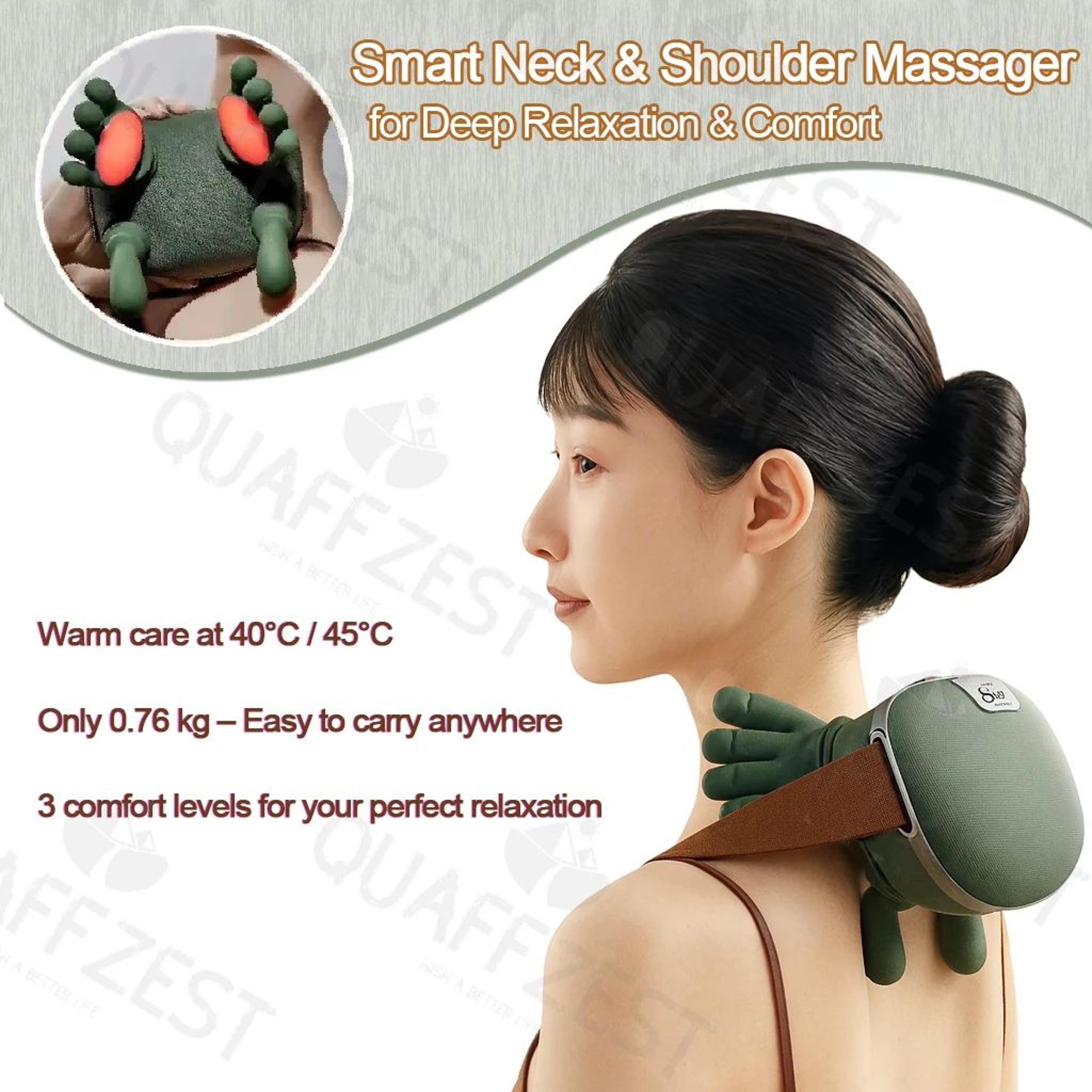Bionic Deep Relief Electric Neck  Shoulder Massager 1