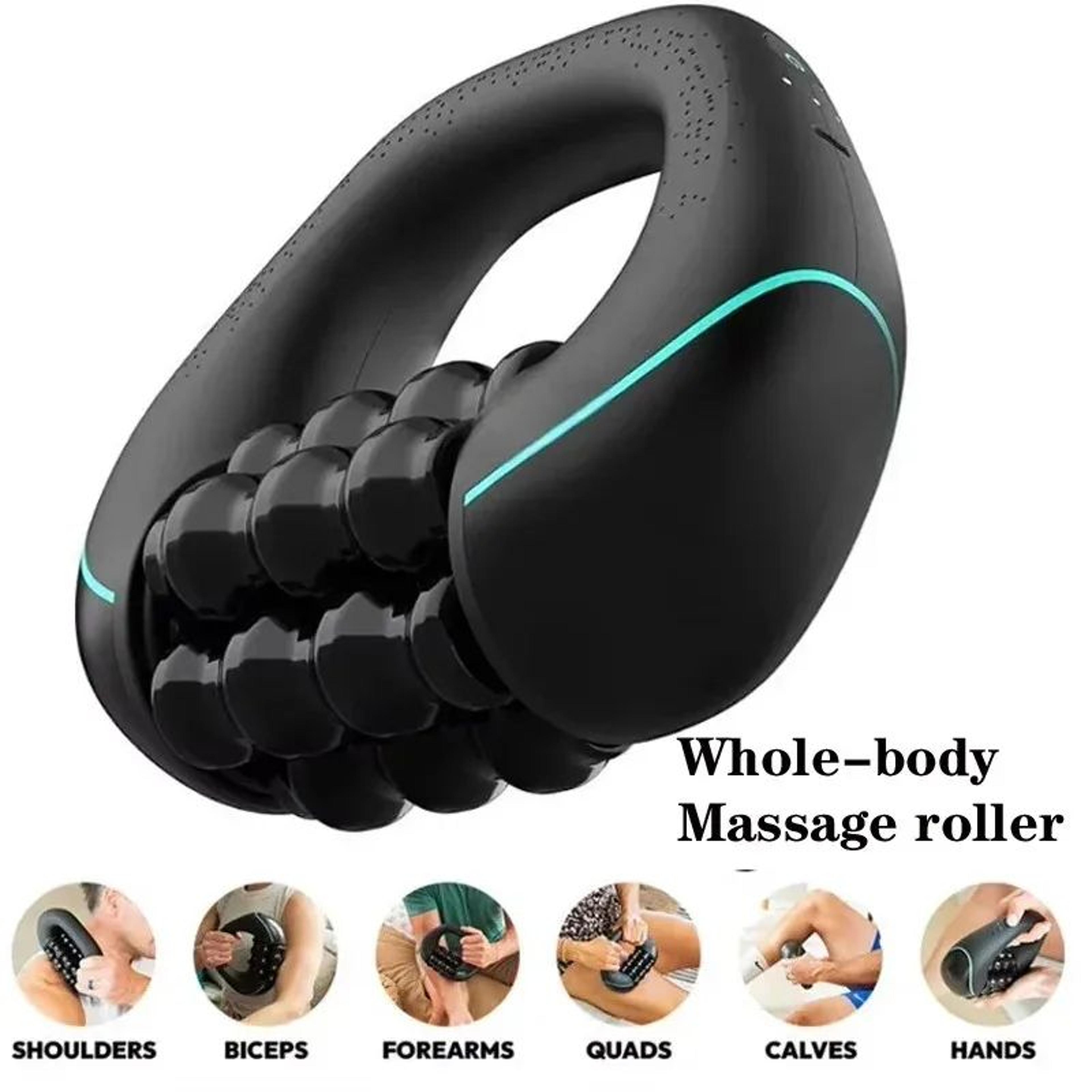 high-intensity deep tissue massage gun – 5-speed muscle relief roller for back & neck pain