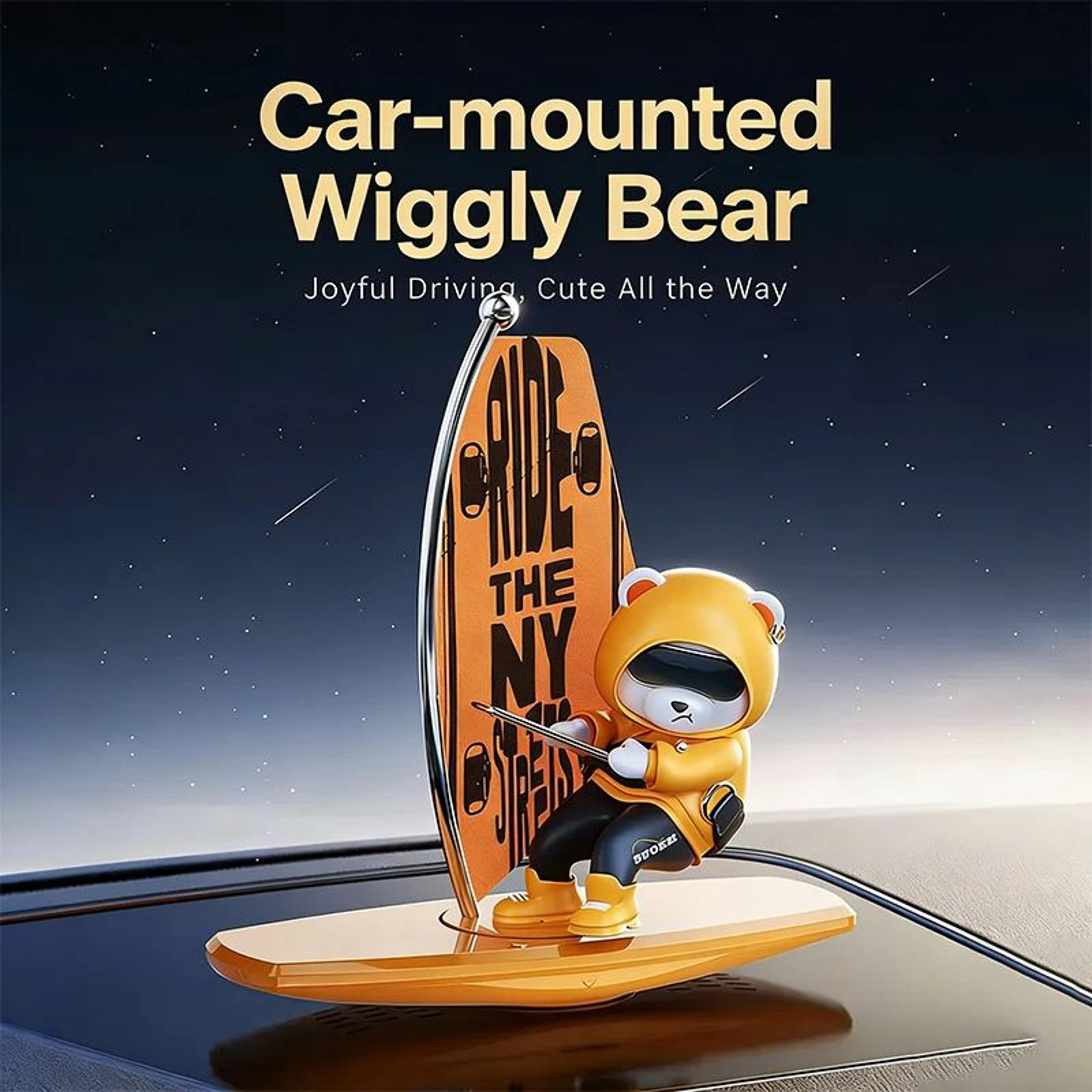 Sailboat Bear Magnetic Car Parking Number Plate 1