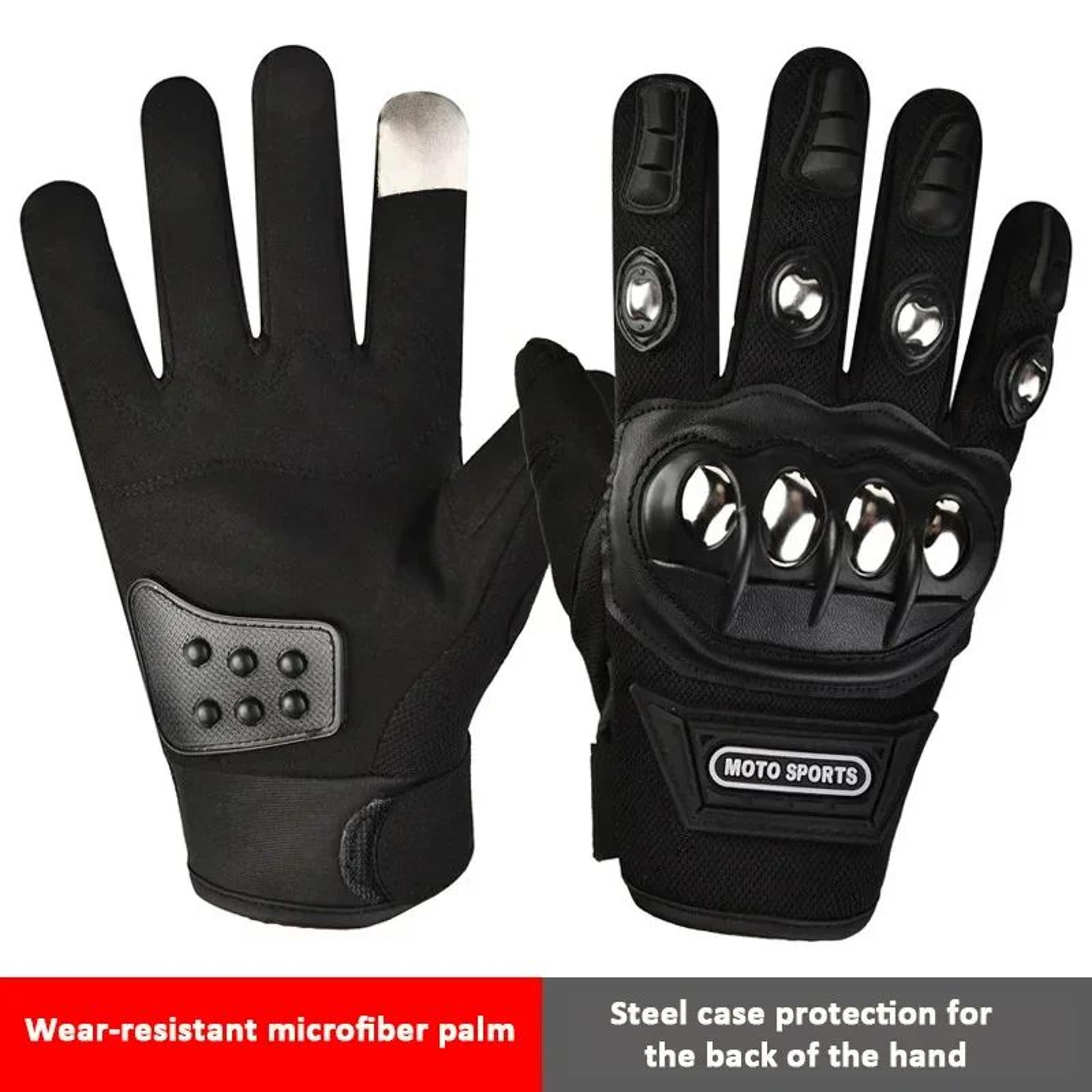 Tactical Self Defense Gloves With Knuckle Protection  Rugged Outdoor Combat Hand Guard 10