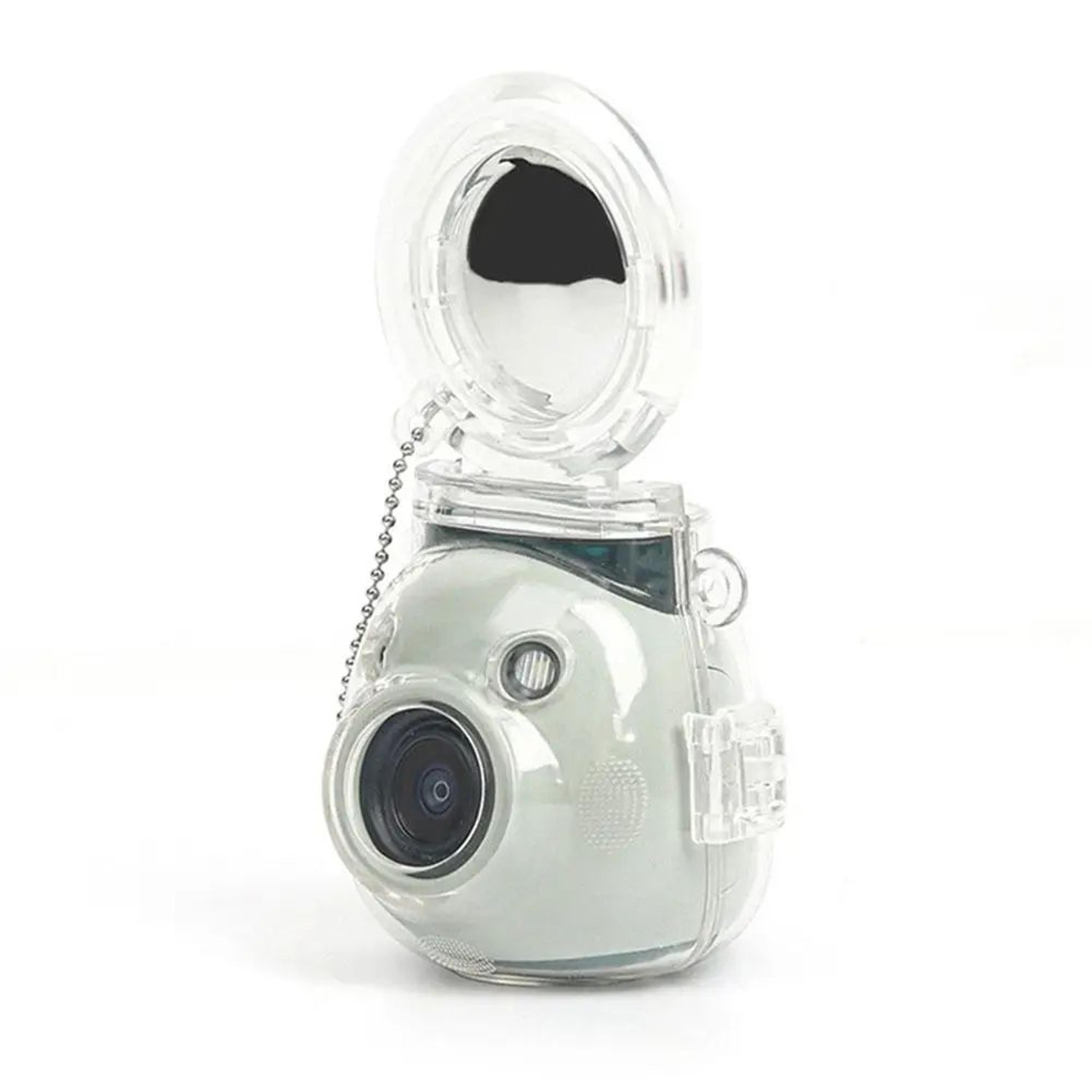 Crystal Clear Instax Pal Case  AntiScratch Transparent Camera Cover With Selfie Mirror 3