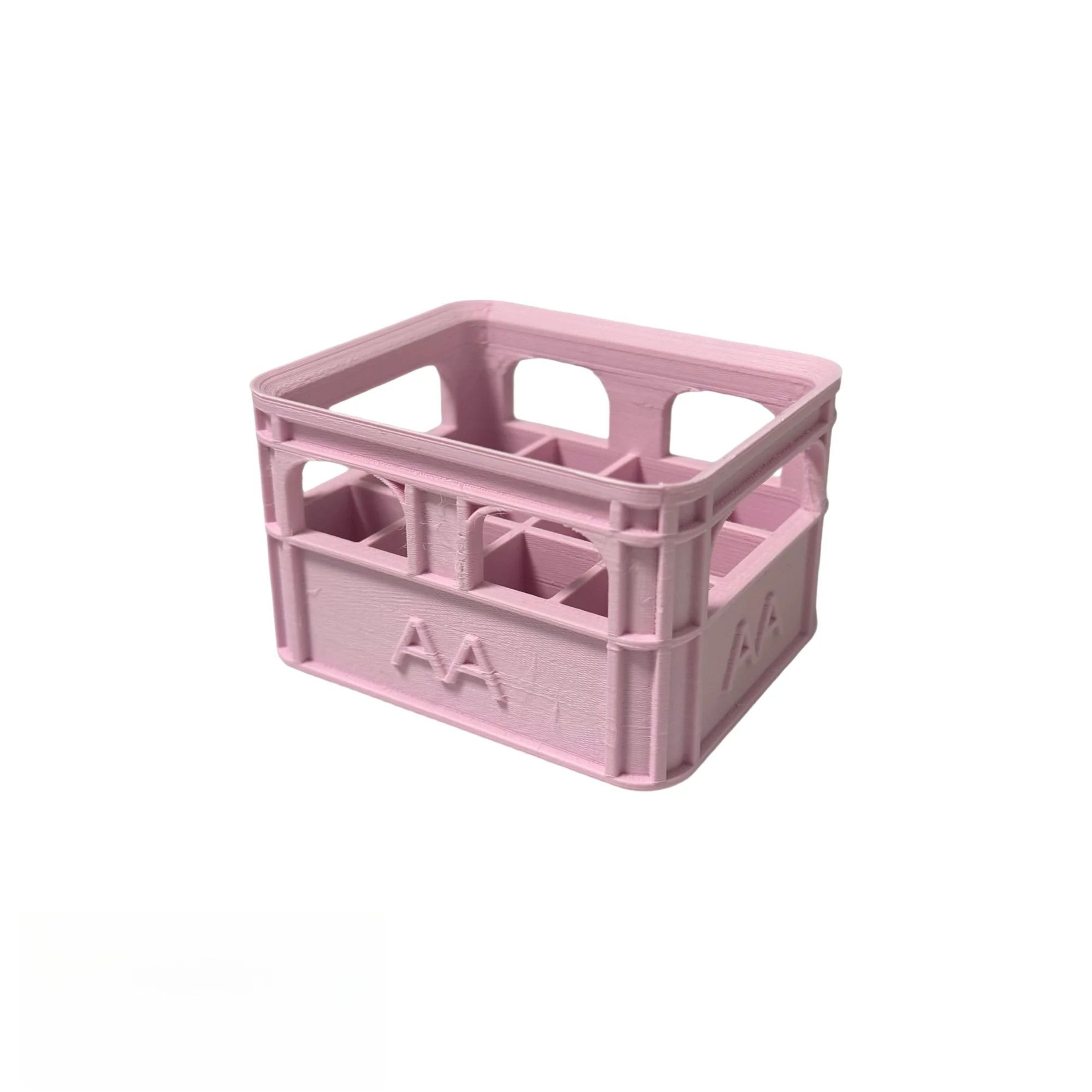 Retro Industrial Battery Storage Box Organizer For Desk  Home 6