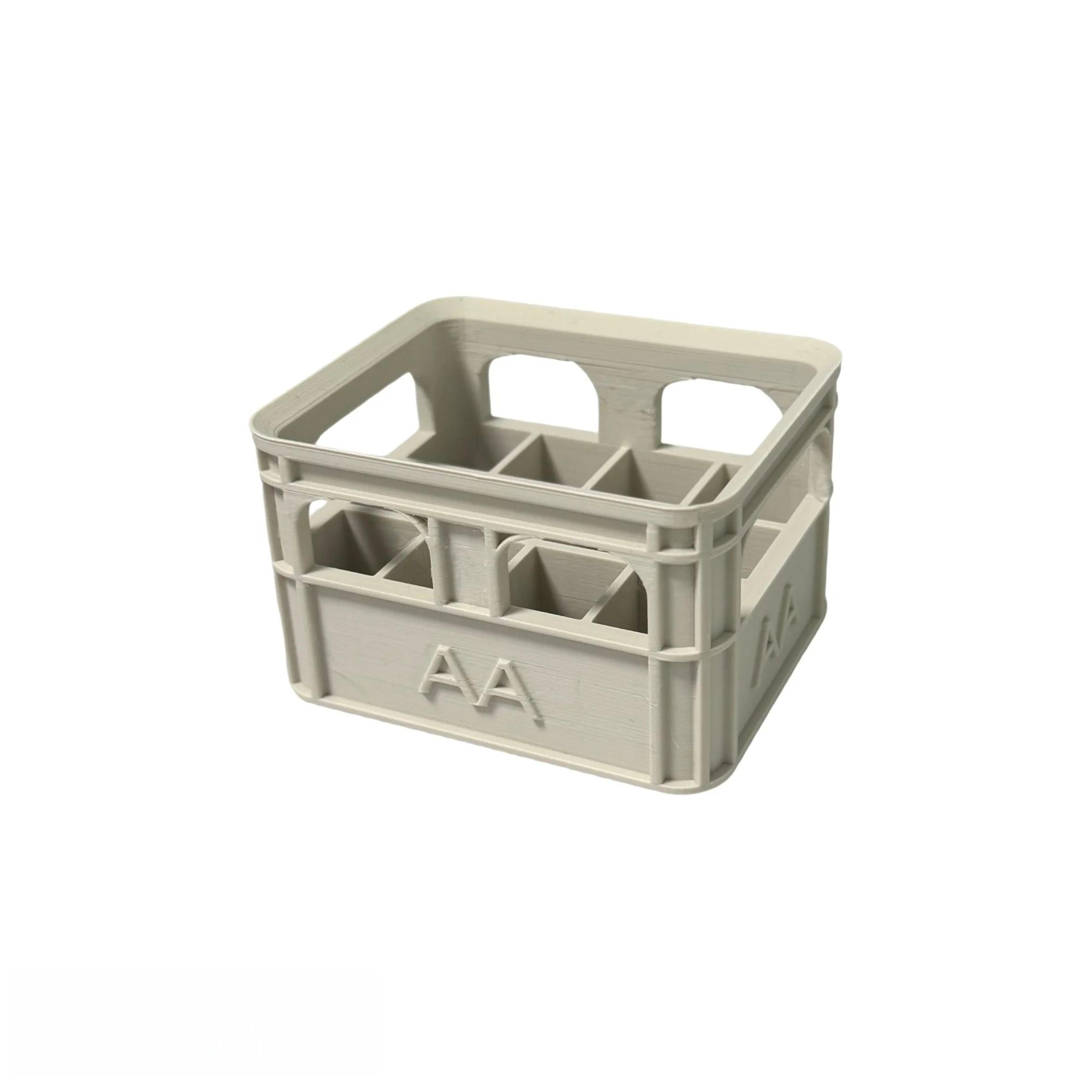 Retro Industrial Battery Storage Box Organizer For Desk  Home 8