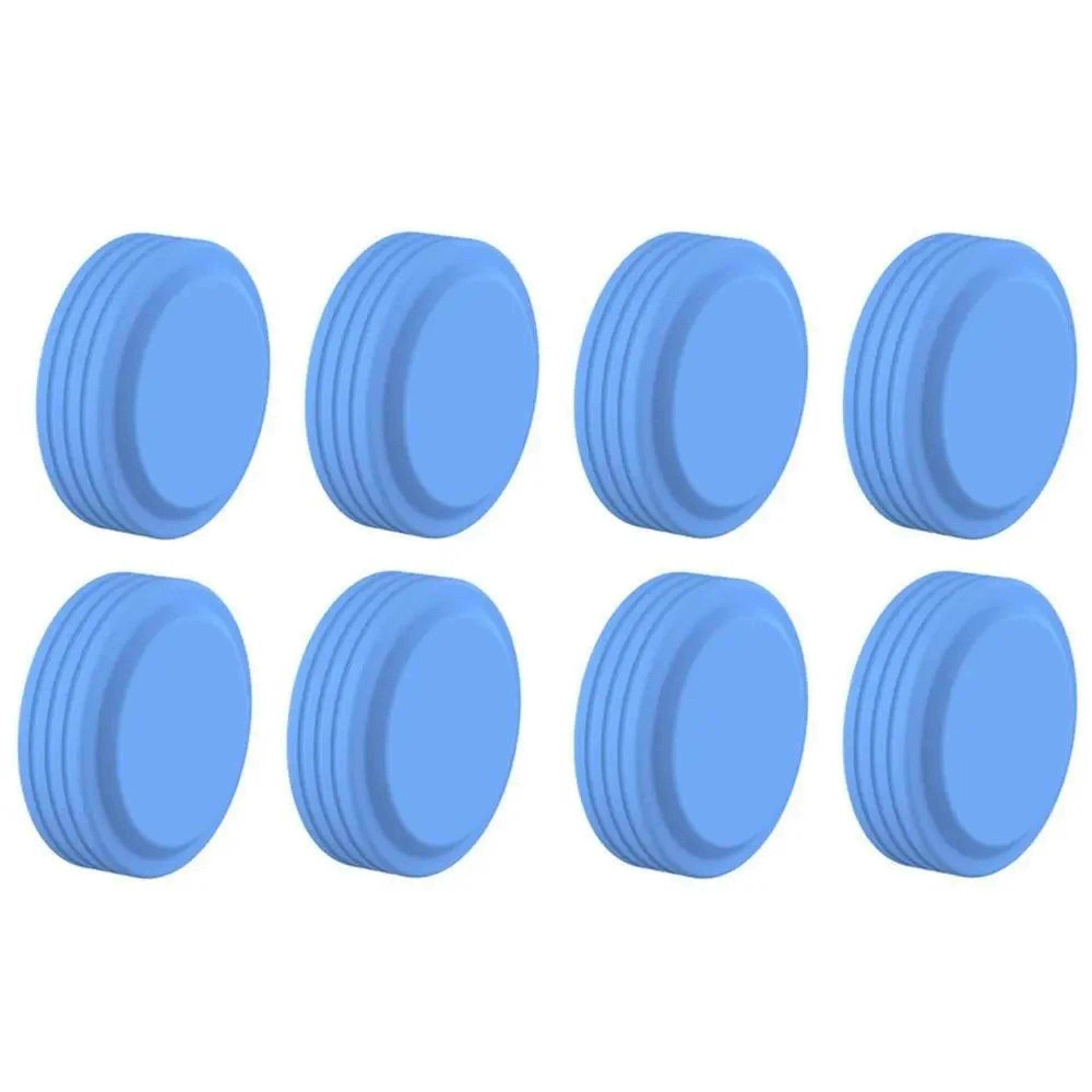 Silent Glide Silicone Luggage Wheel Covers Set 8Pack 7