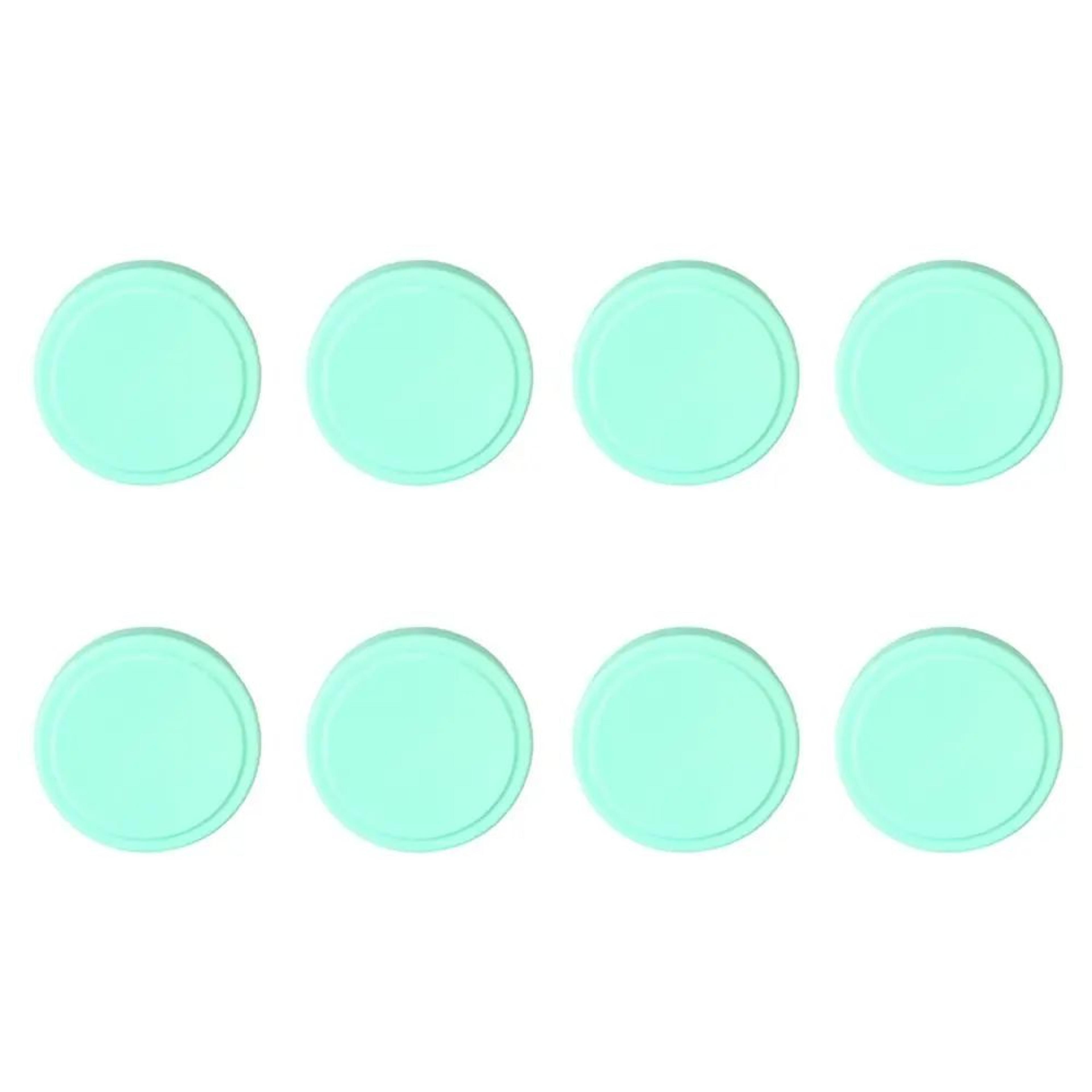 Silent Glide Silicone Luggage Wheel Covers Set 8Pack 9