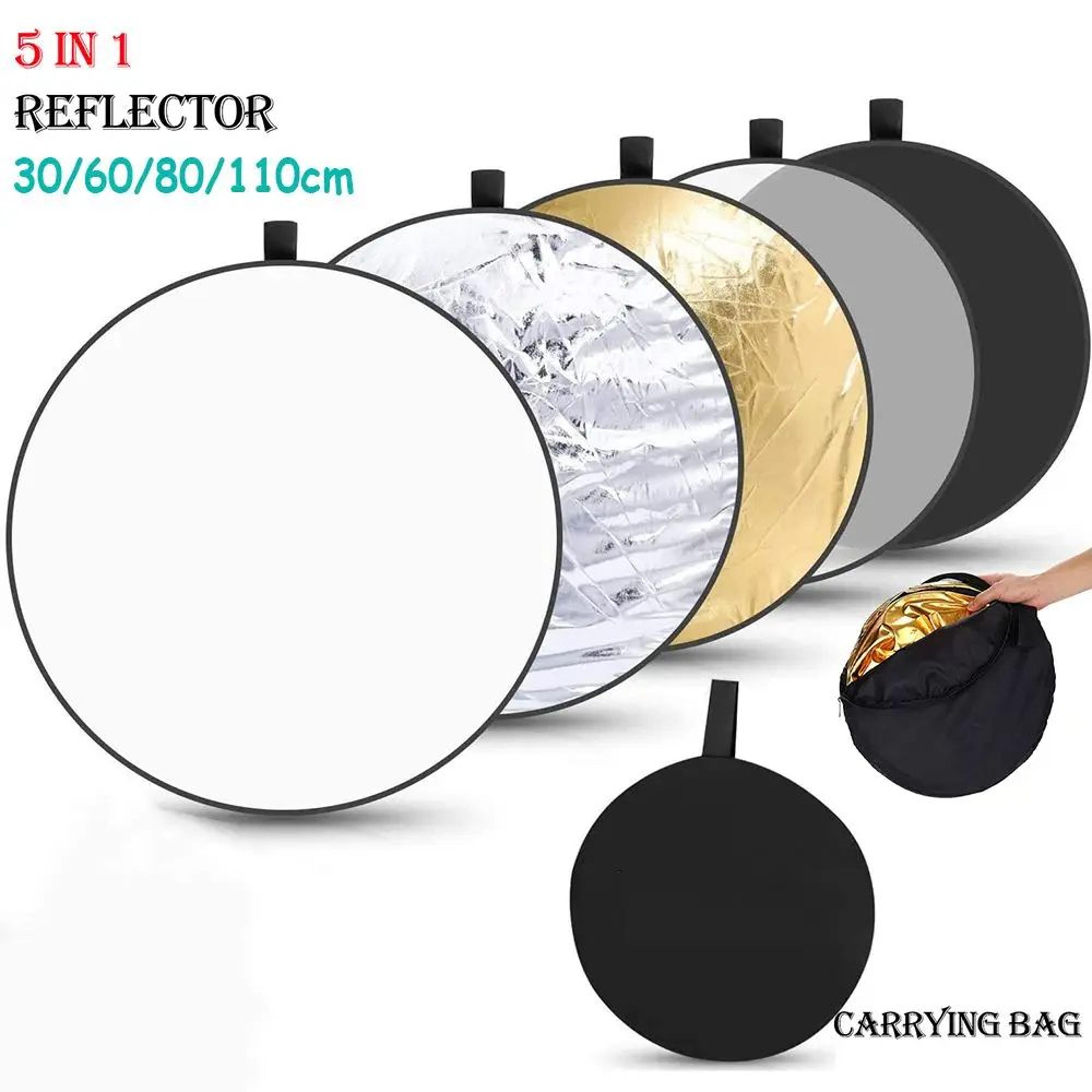 5in1 Portable Photography Reflector Diffuser Kit 1