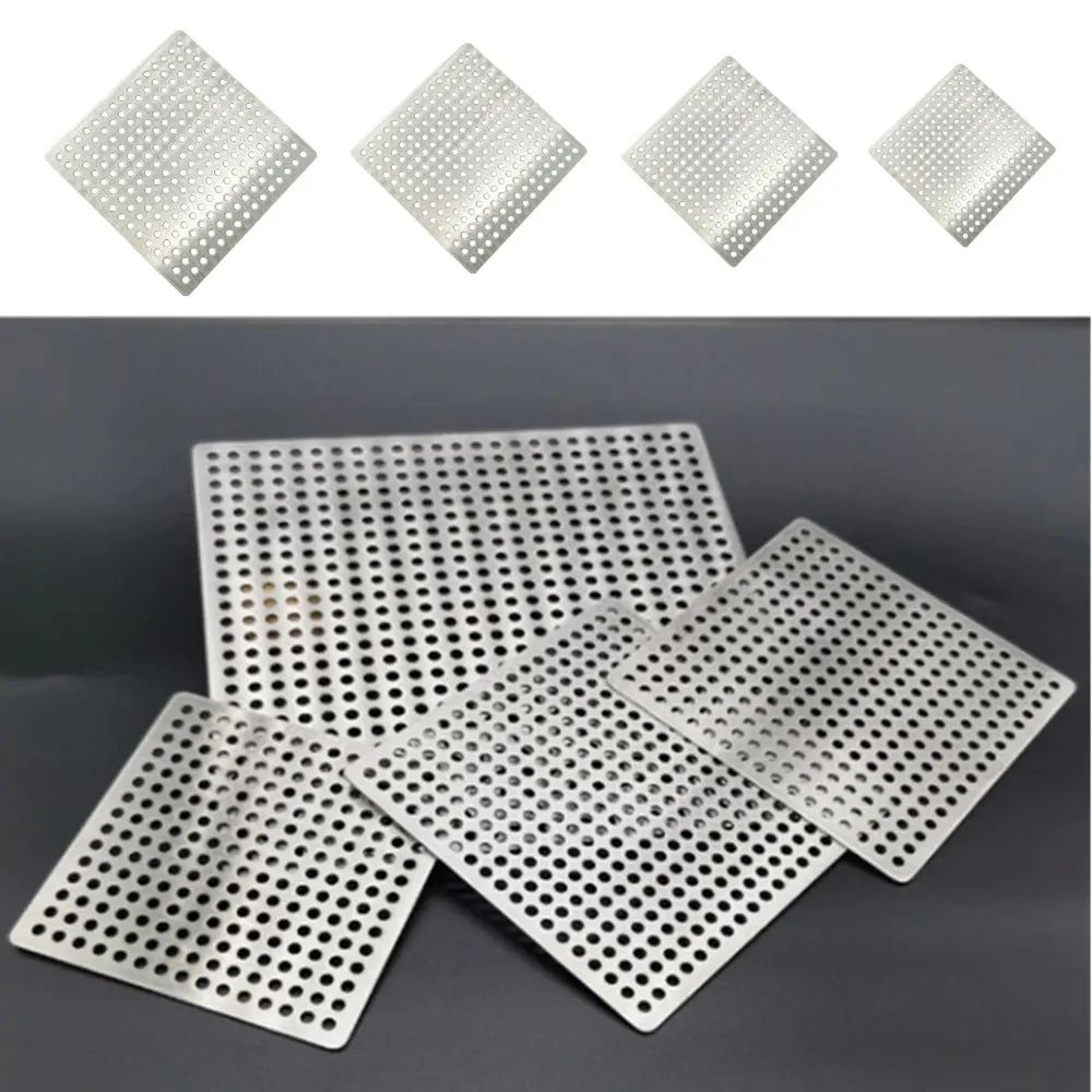 stainless steel drain cover with hair catcher – anti-clog floor drain filter for shower & sink