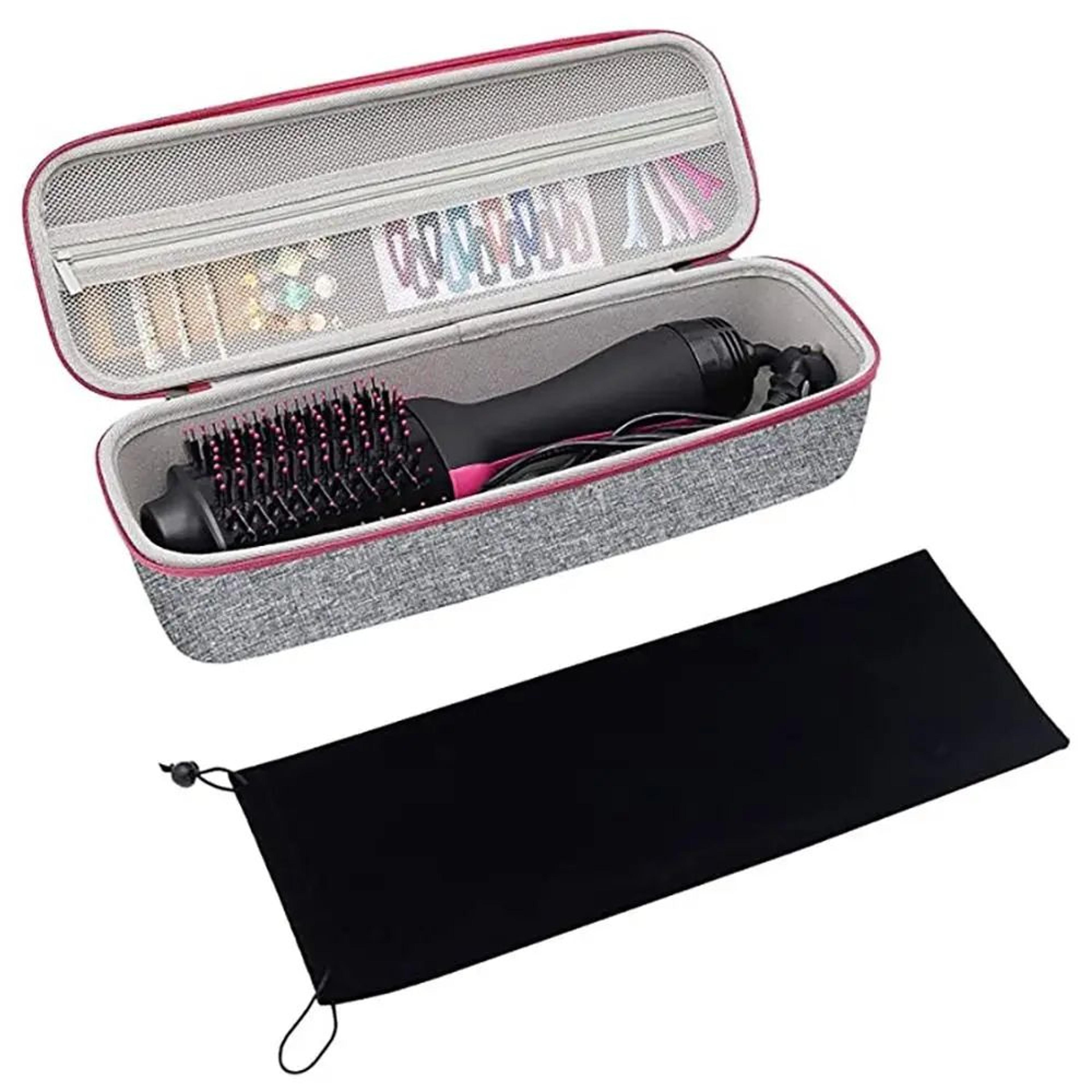 hair dryer brush travel case hard carrying case for hot air brushes