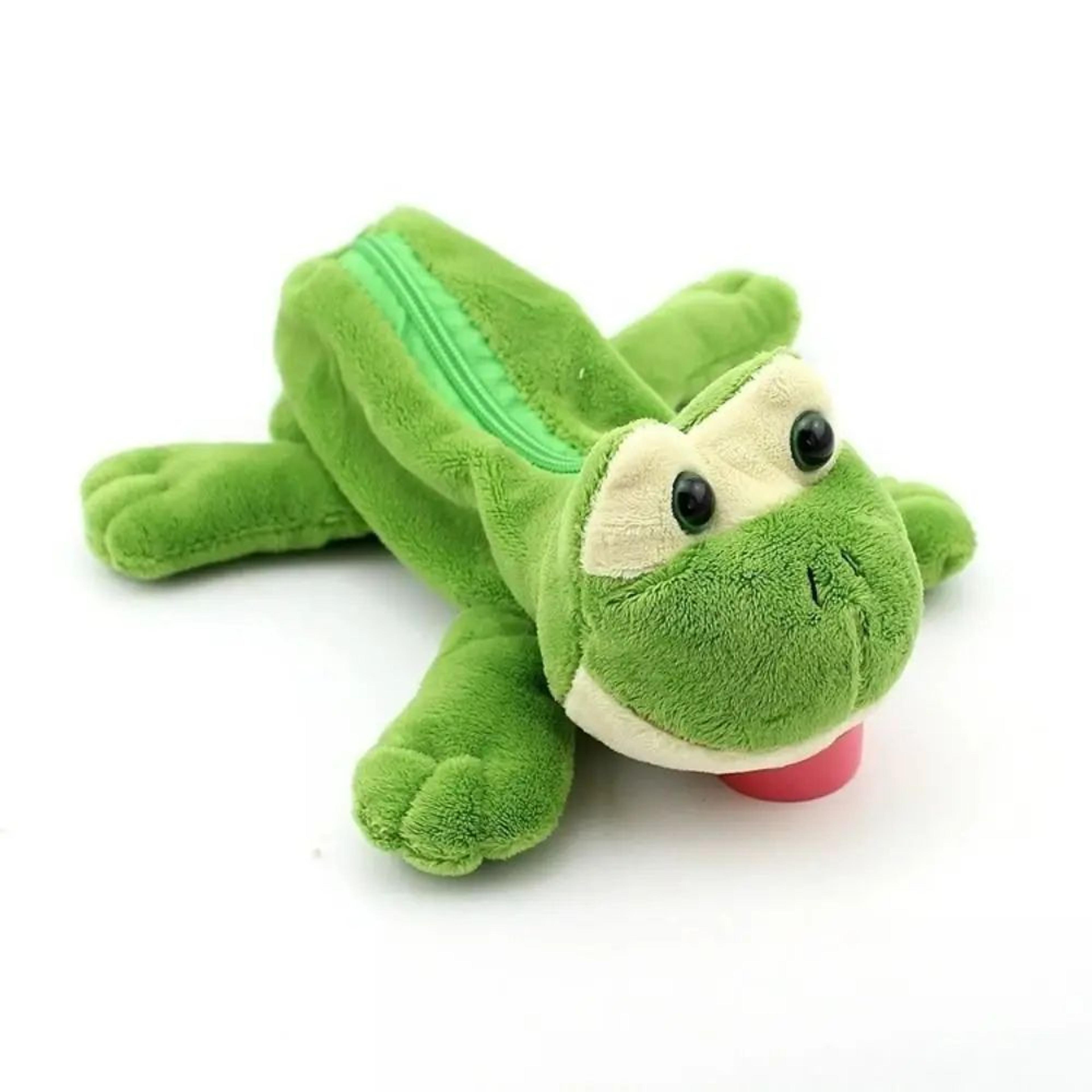 Kawaii Animal Plush Pencil Case Large Capacity Cute Storage Pouch For Kids  Students 5