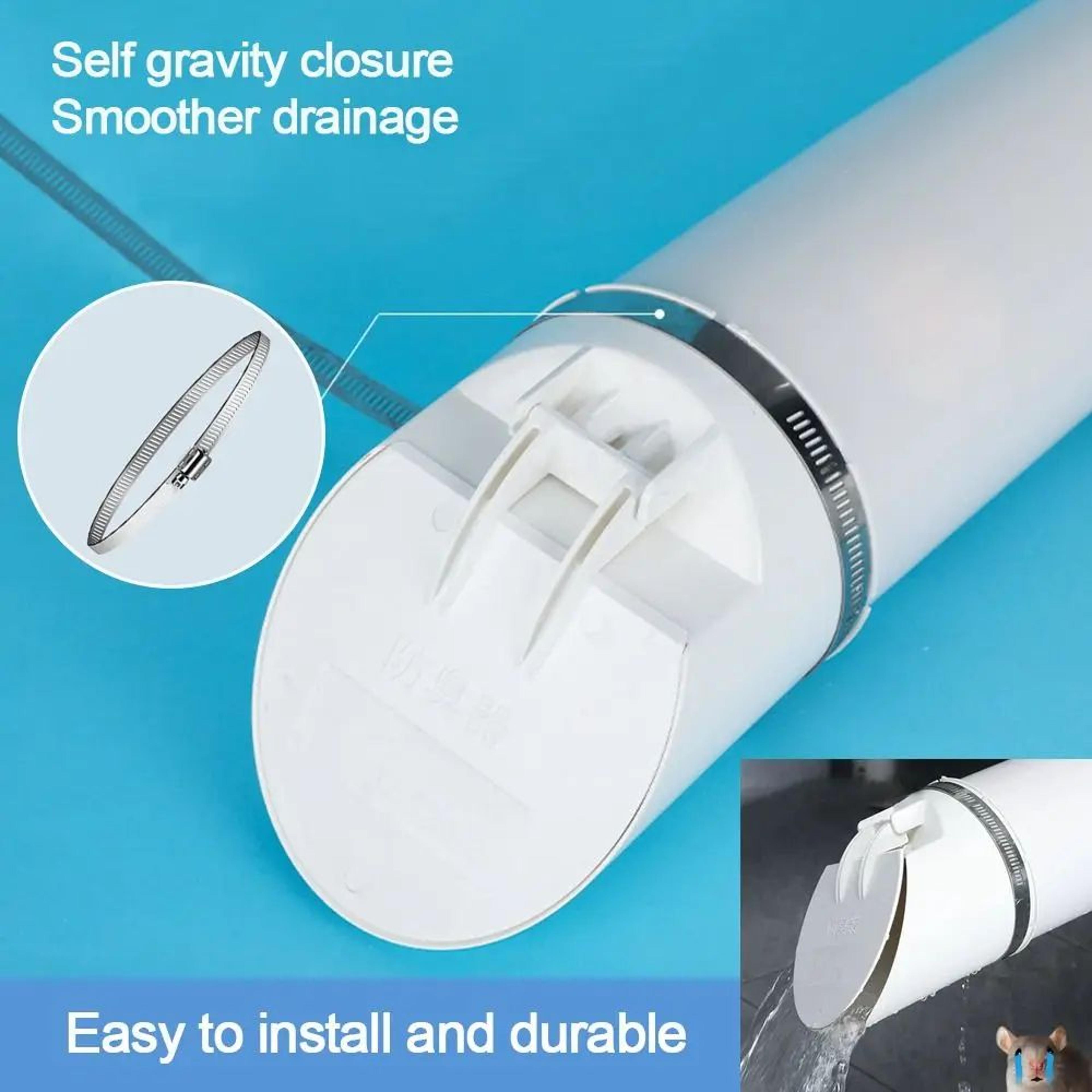 Universal AntiOdor Floor Drain Cover  InsectProof Rain Pipe Cap For 50160mm Pipes 4