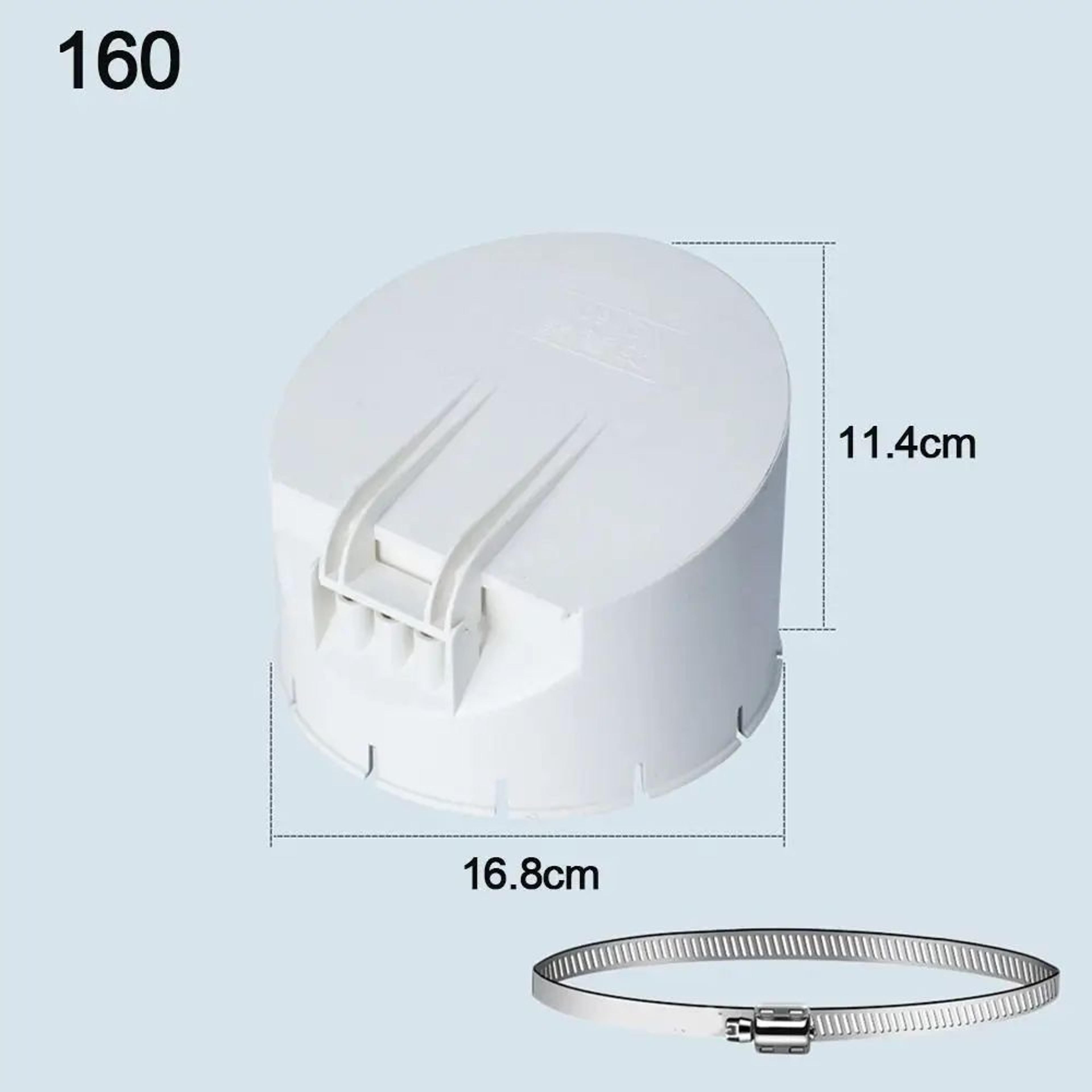 Universal AntiOdor Floor Drain Cover  InsectProof Rain Pipe Cap For 50160mm Pipes 9