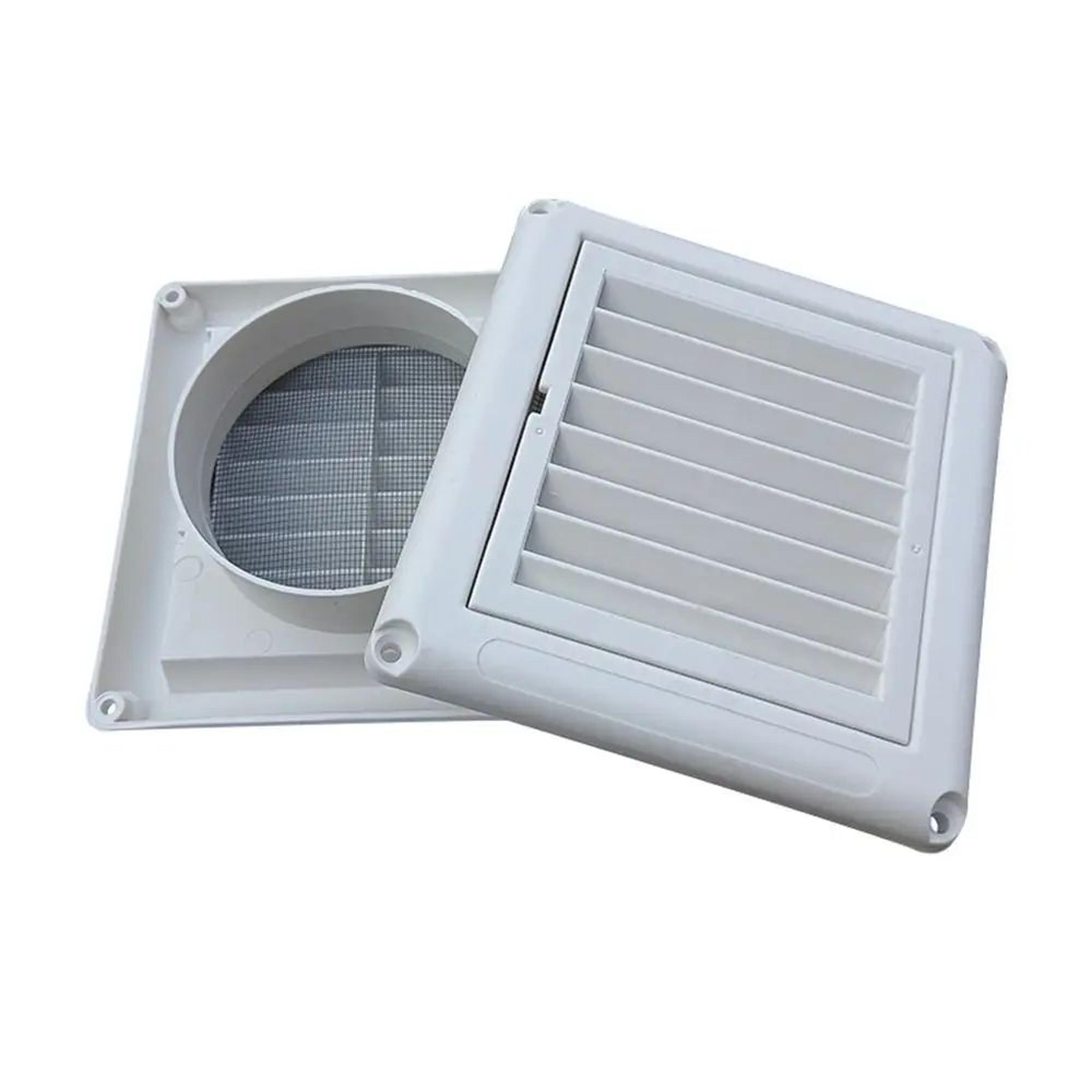 HighFlow Air Vent Grille Cover With Adjustable Flaps For Wall  Duct Ventilation 0
