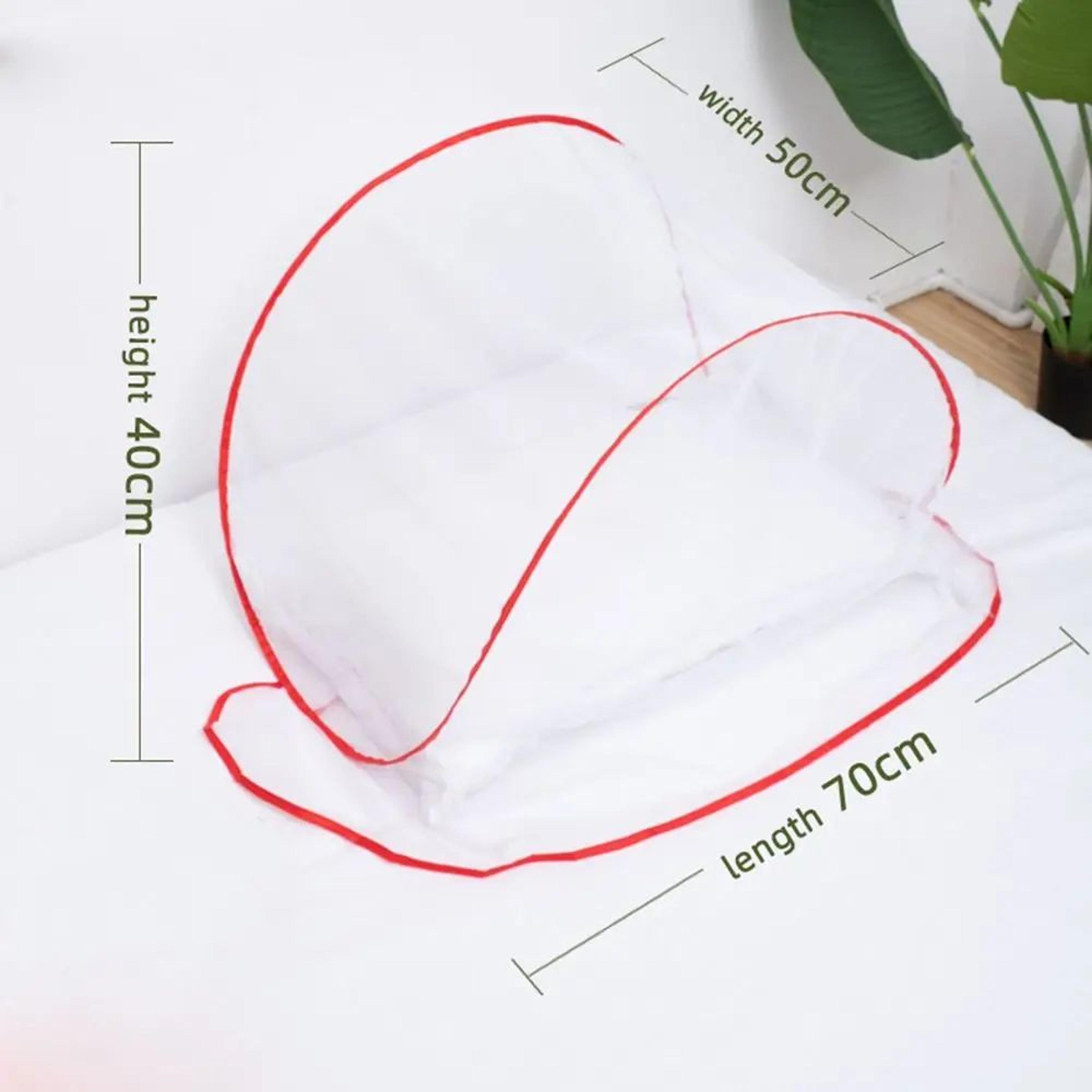 Portable PopUp Mosquito Net Cover  Folding Bed  Face Protection Tent 1
