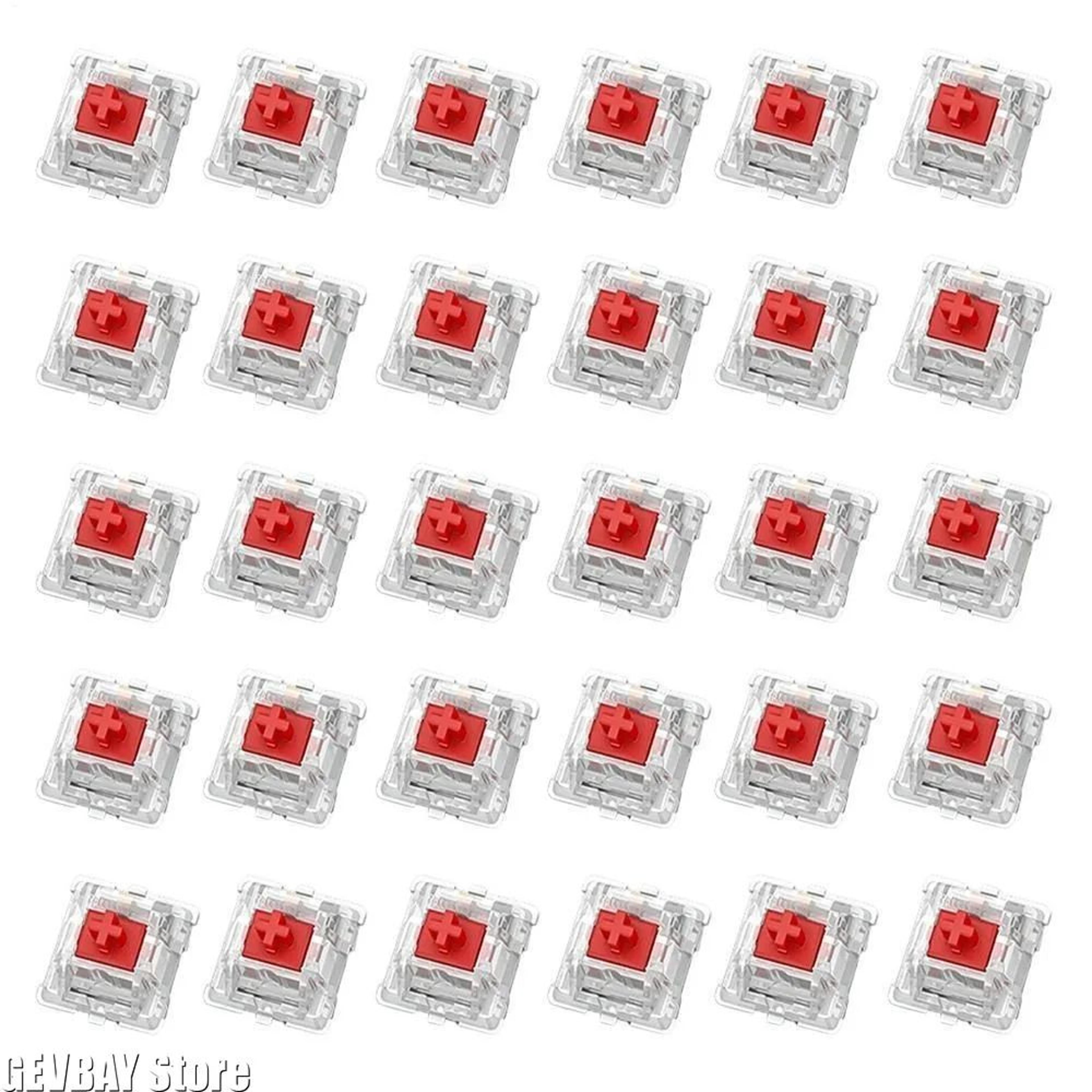 30Piece Tactile Mechanical Keyboard Switch Kit For Smooth Typing  Easy DIY Repair 3