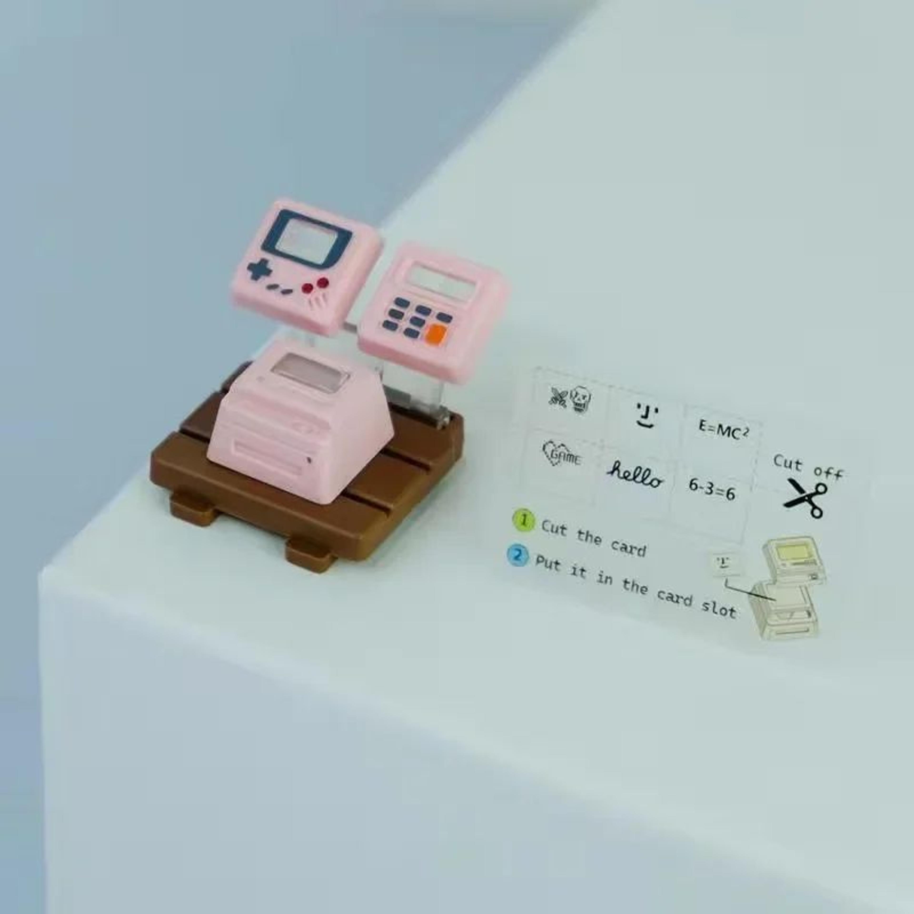 Retro Transparent 3in1 Keycap Set For Mechanical Keyboards 7