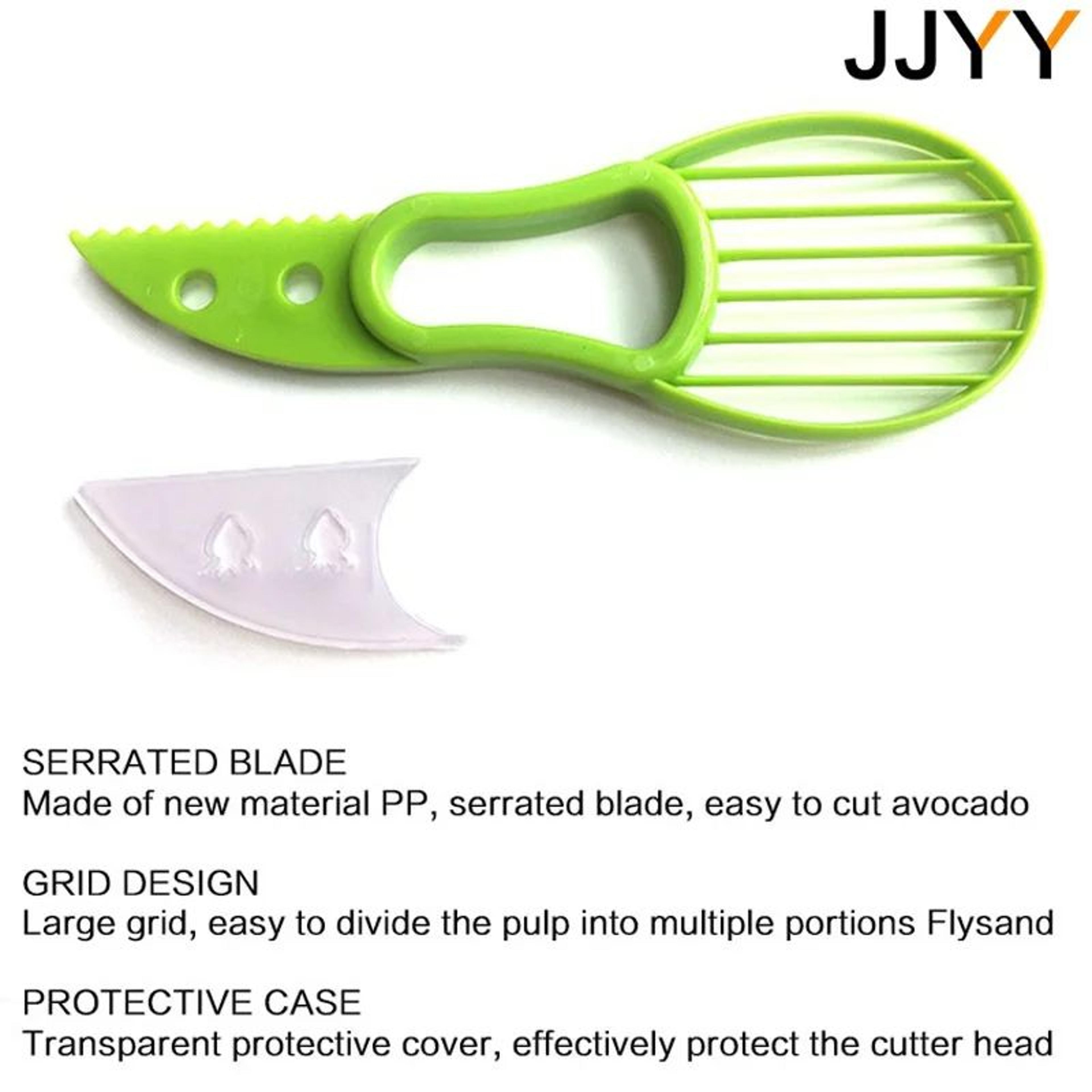 3in1 Avocado Slicer  Pitter  MultiFunction Avocado Cutter And Fruit Prep Tool 4