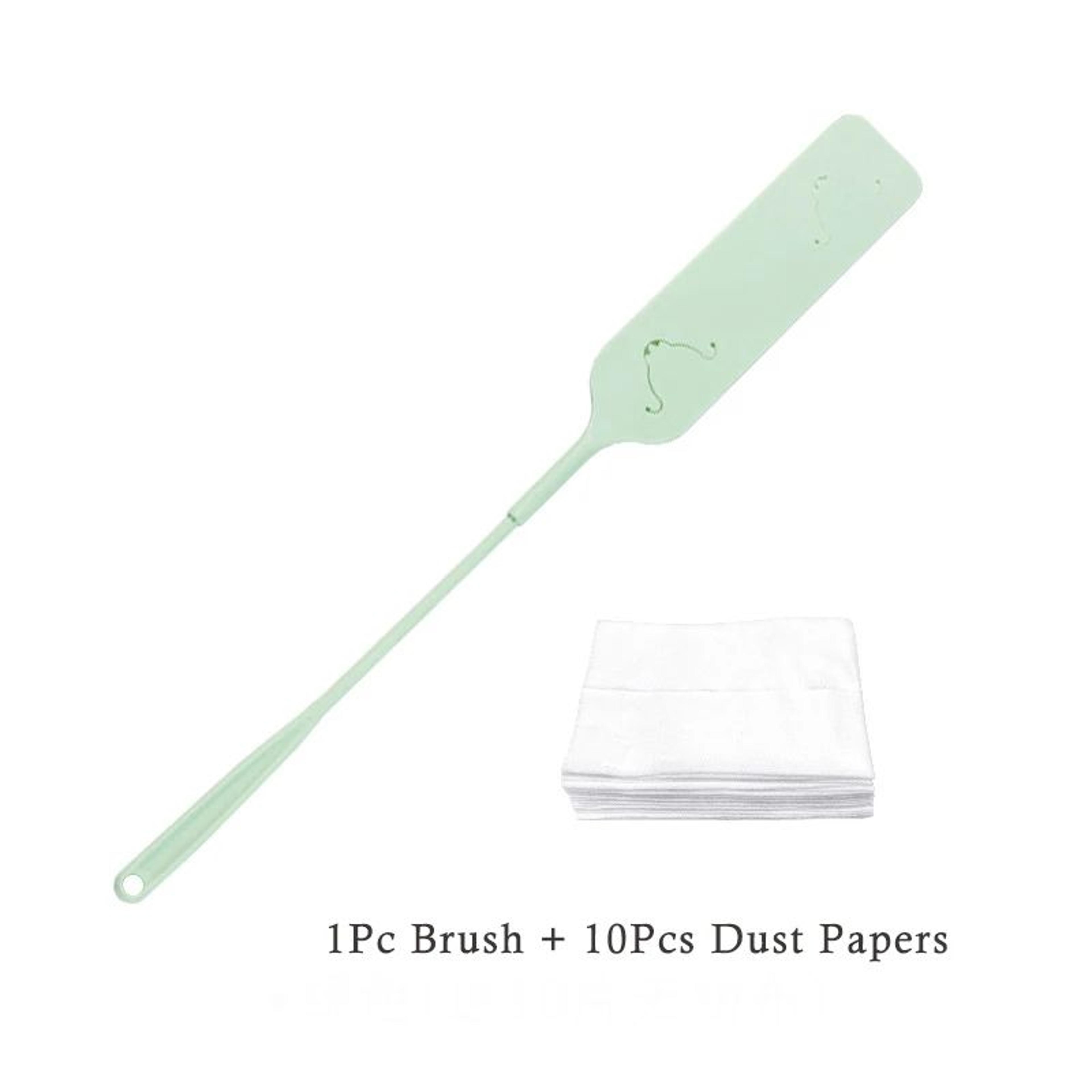 Long Handle Dust Gap Cleaning Brush With 10 Cloth Pads 7