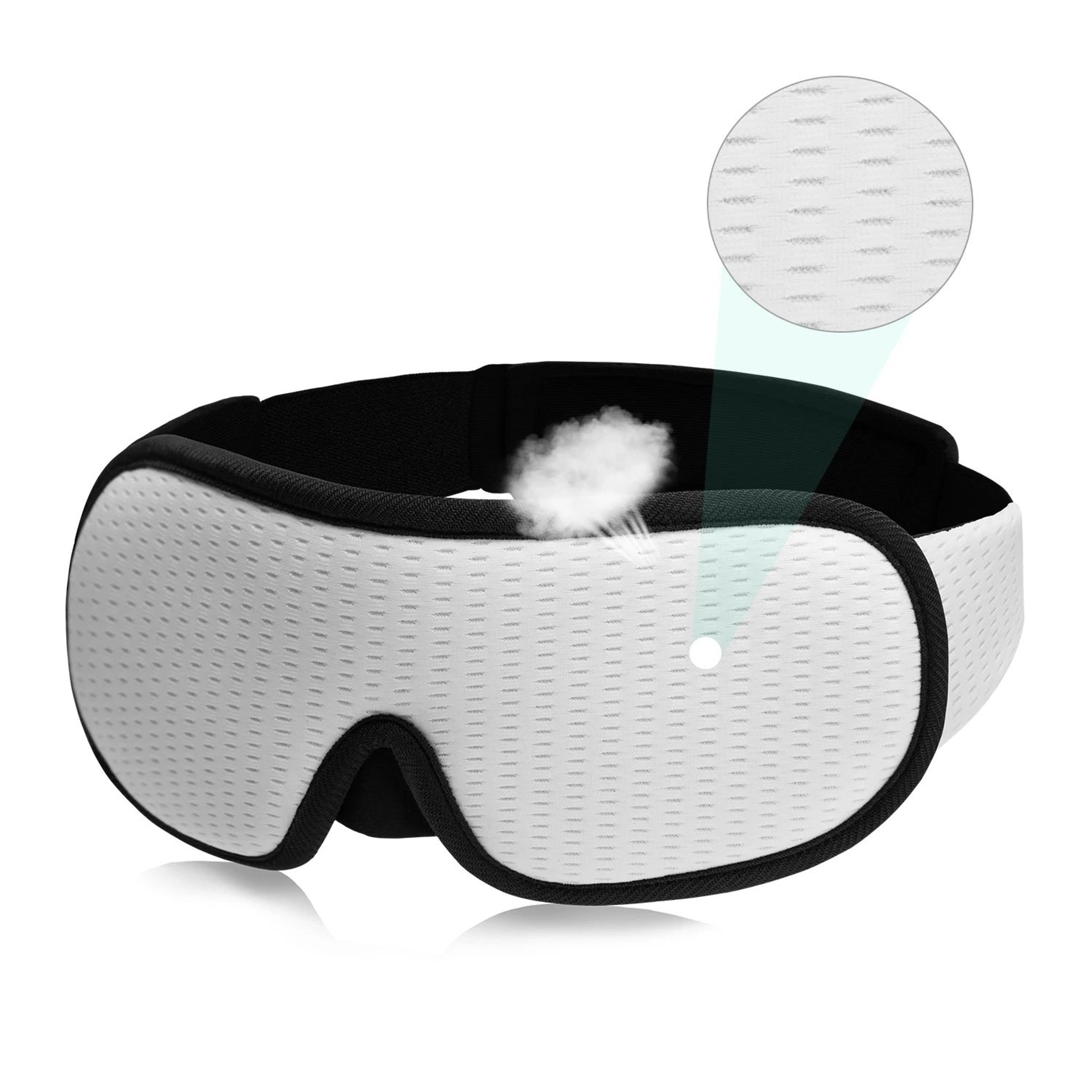 CloudSoft 3D Sleep Mask For Total Light Blocking And Deep Rest 8