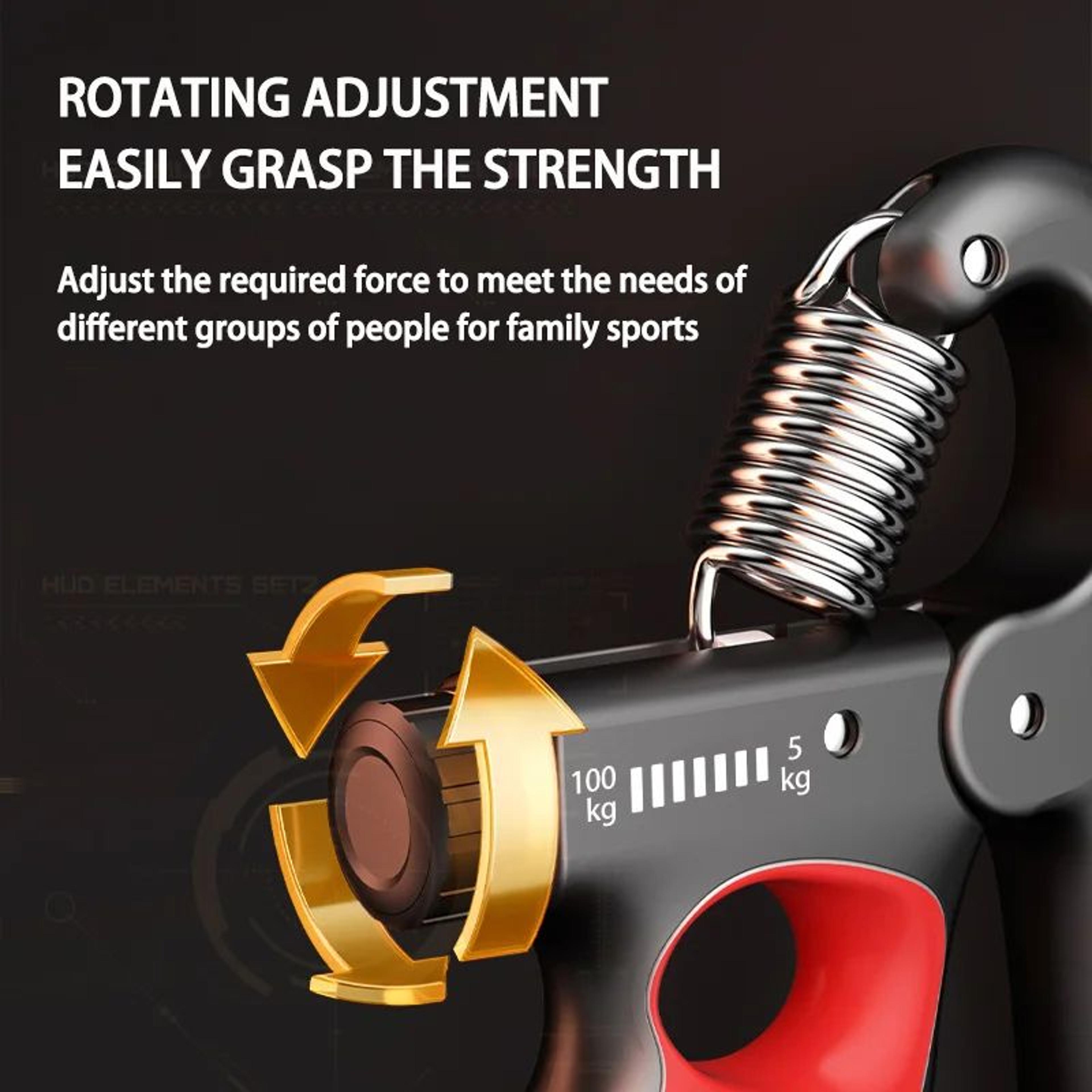Adjustable Hand Grip Strengthener And Forearm Trainer 4