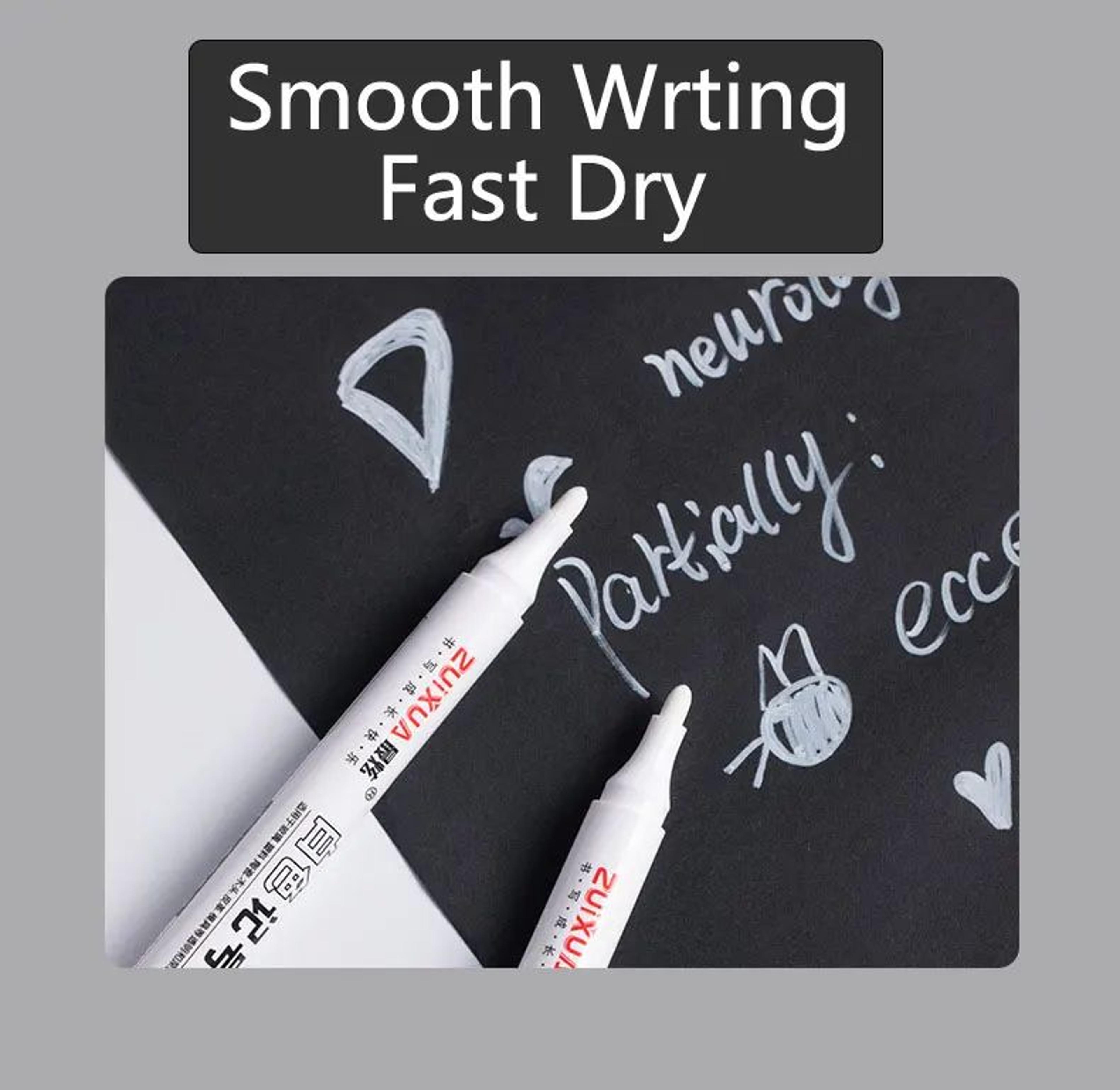 White Gel Paint Marker Set For DIY Art Sketching  Waterproof Writing 3