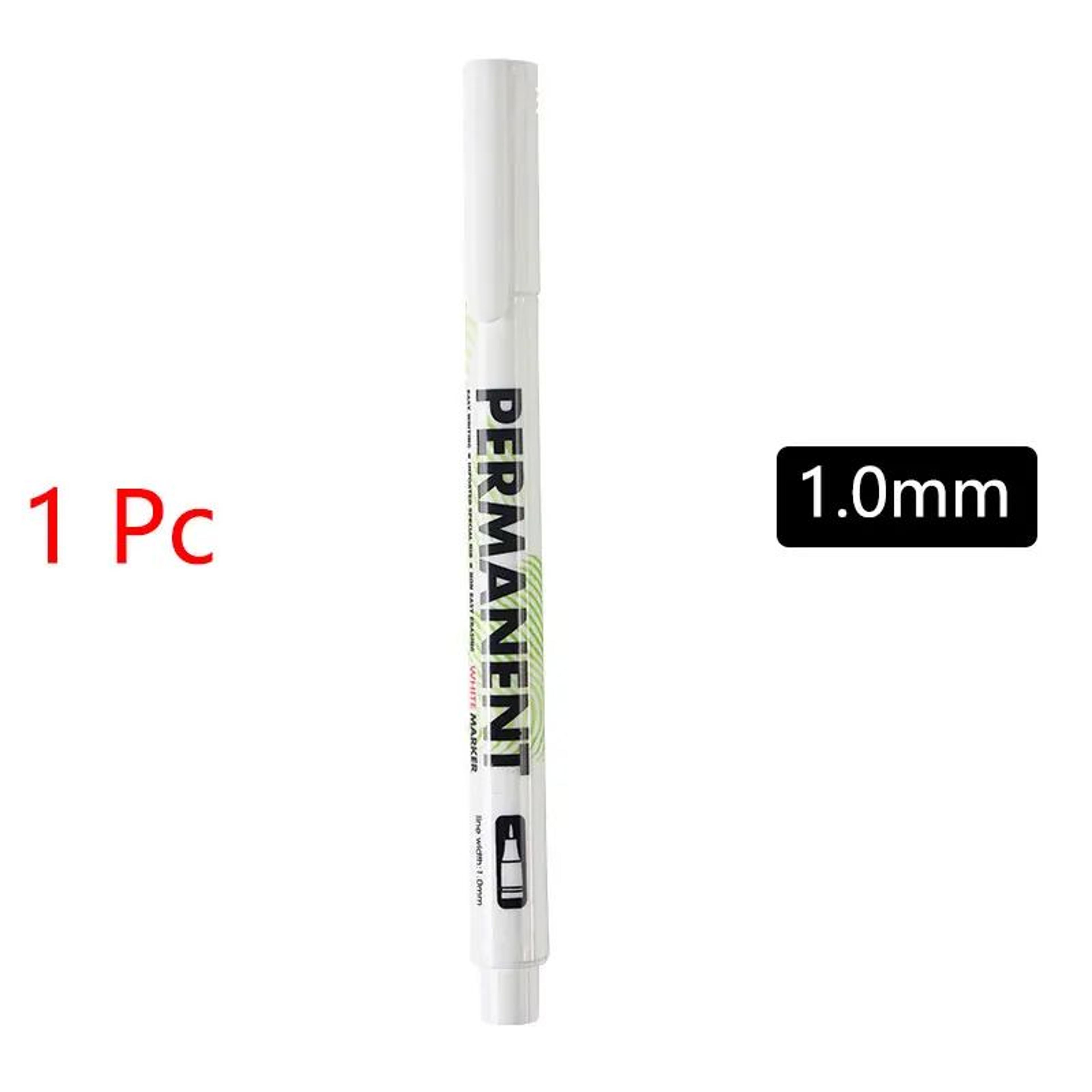 White Gel Paint Marker Set For DIY Art Sketching  Waterproof Writing 9