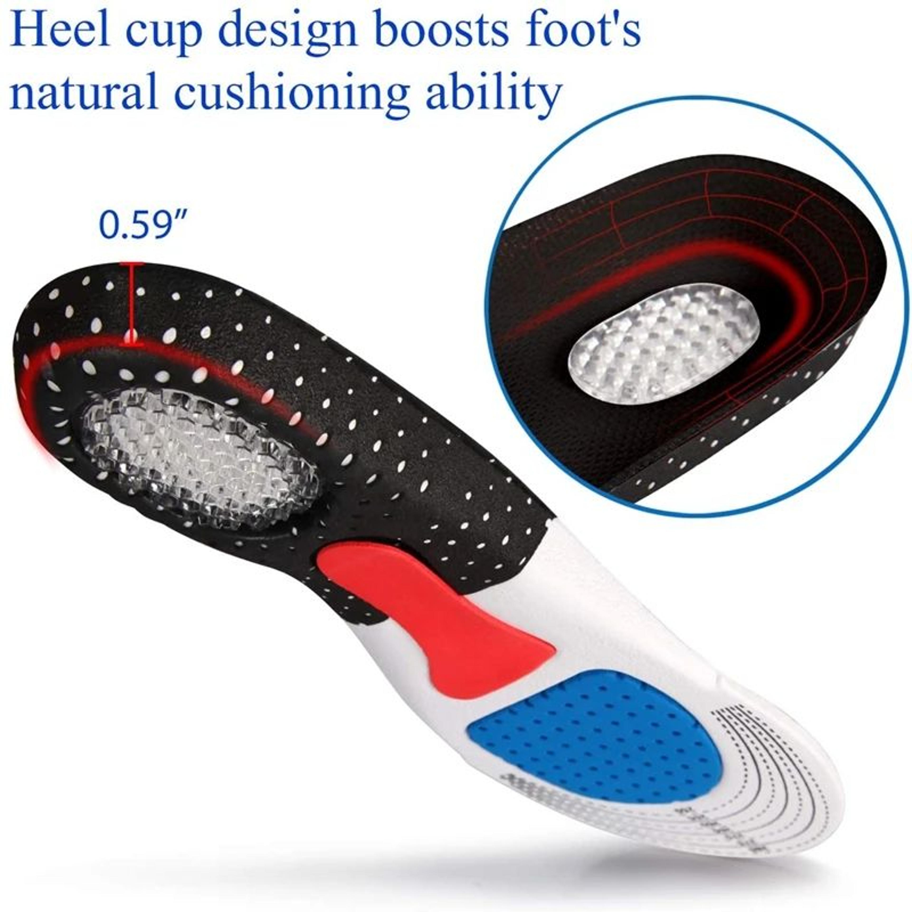 CloudStep Orthopedic Memory Foam Insoles With Arch Support 2
