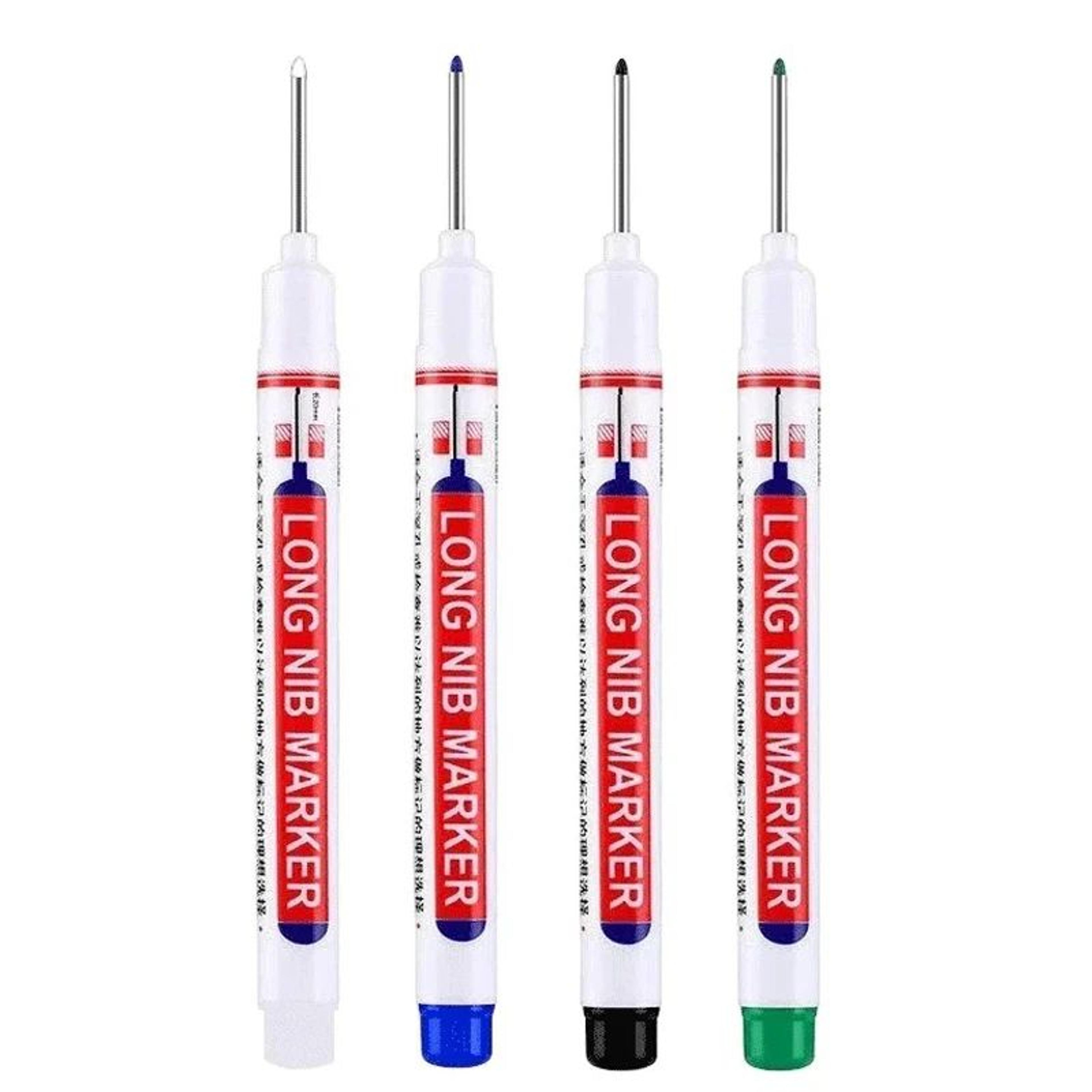 Precision Deep Hole Marker Pen Set For Woodworking  Metal Marking 12