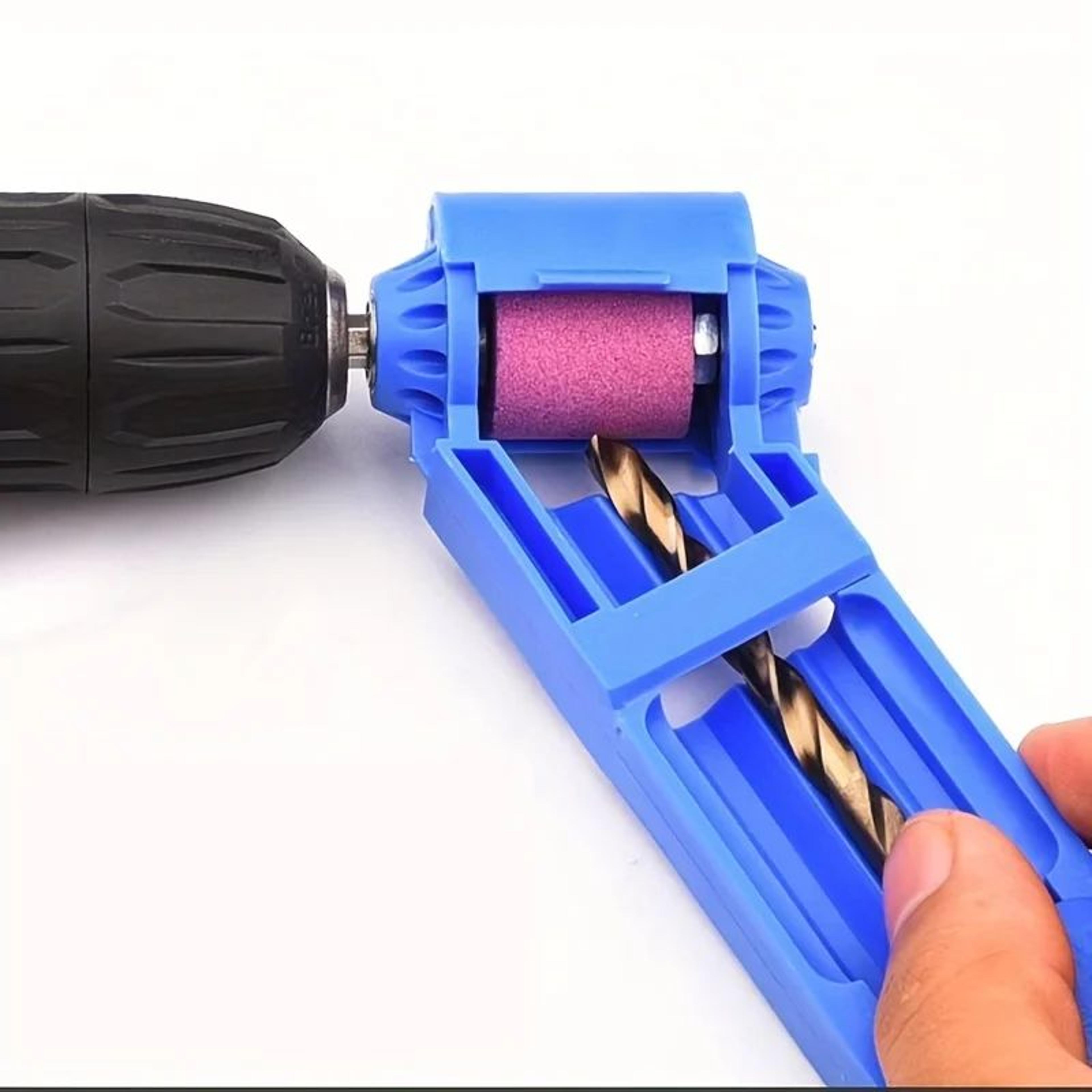 Portable Drill Bit Sharpener With Grinding Wheel For Fast Precise Bit Restoration 0