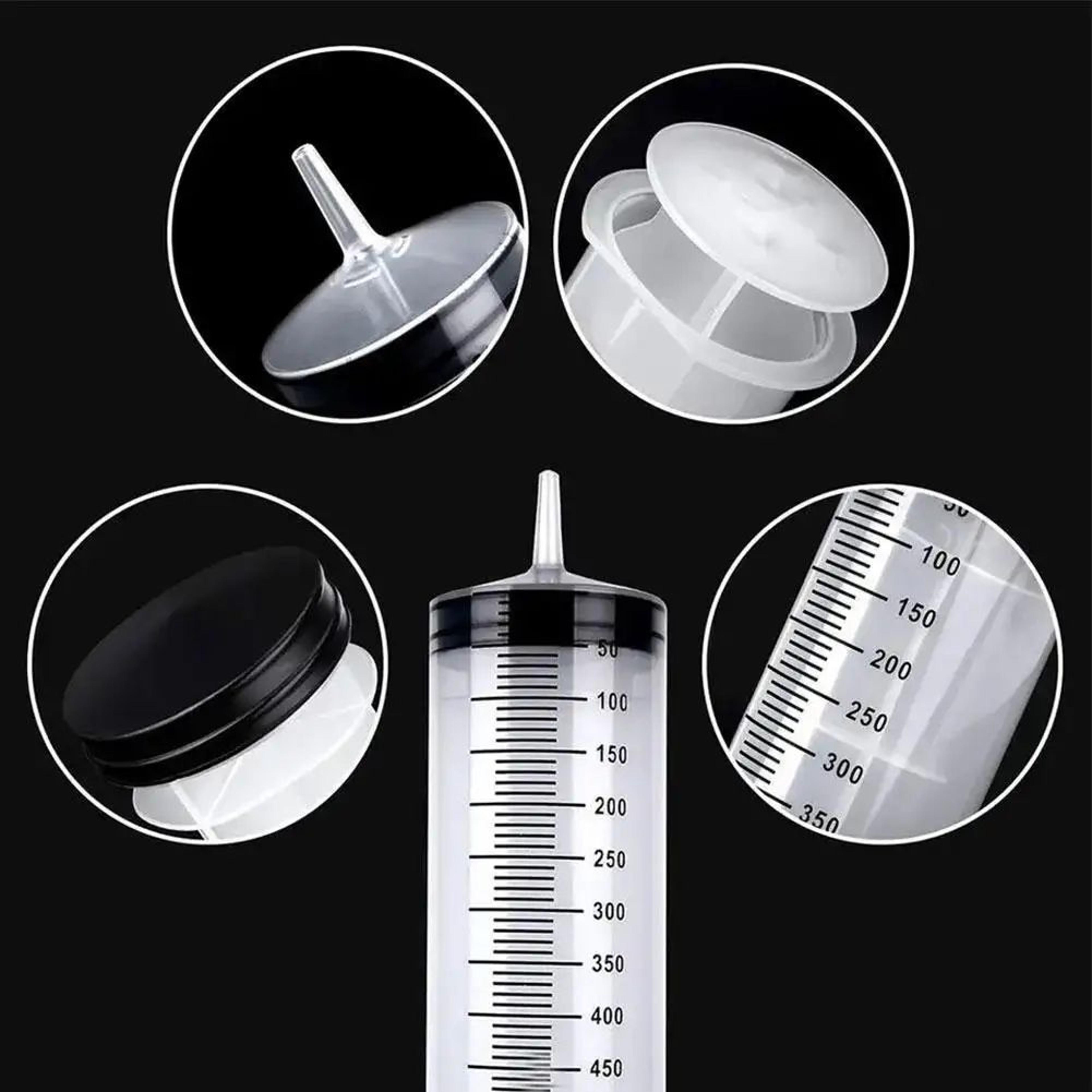MultiUse Large Capacity Feeding Syringe With Hose For Pet Care Hydroponics  Fluid Transfer 4