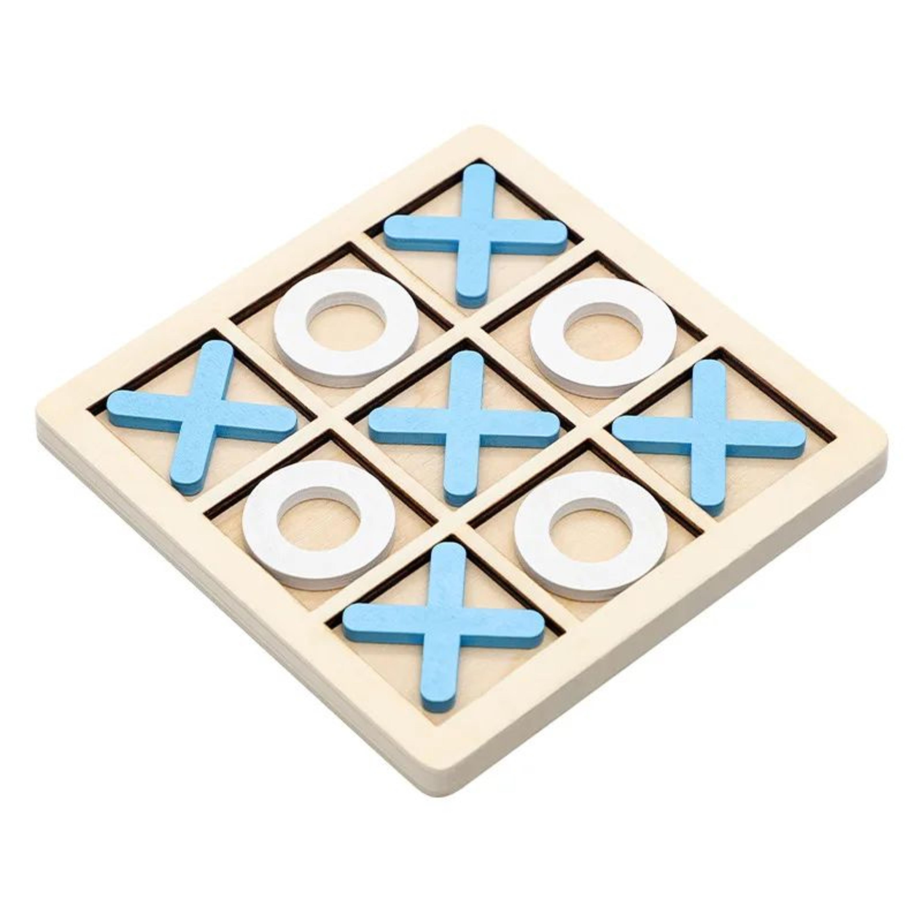 Wooden Tic Tac Toe Game Board For Family Fun Outdoor Play  Kids Learning 5