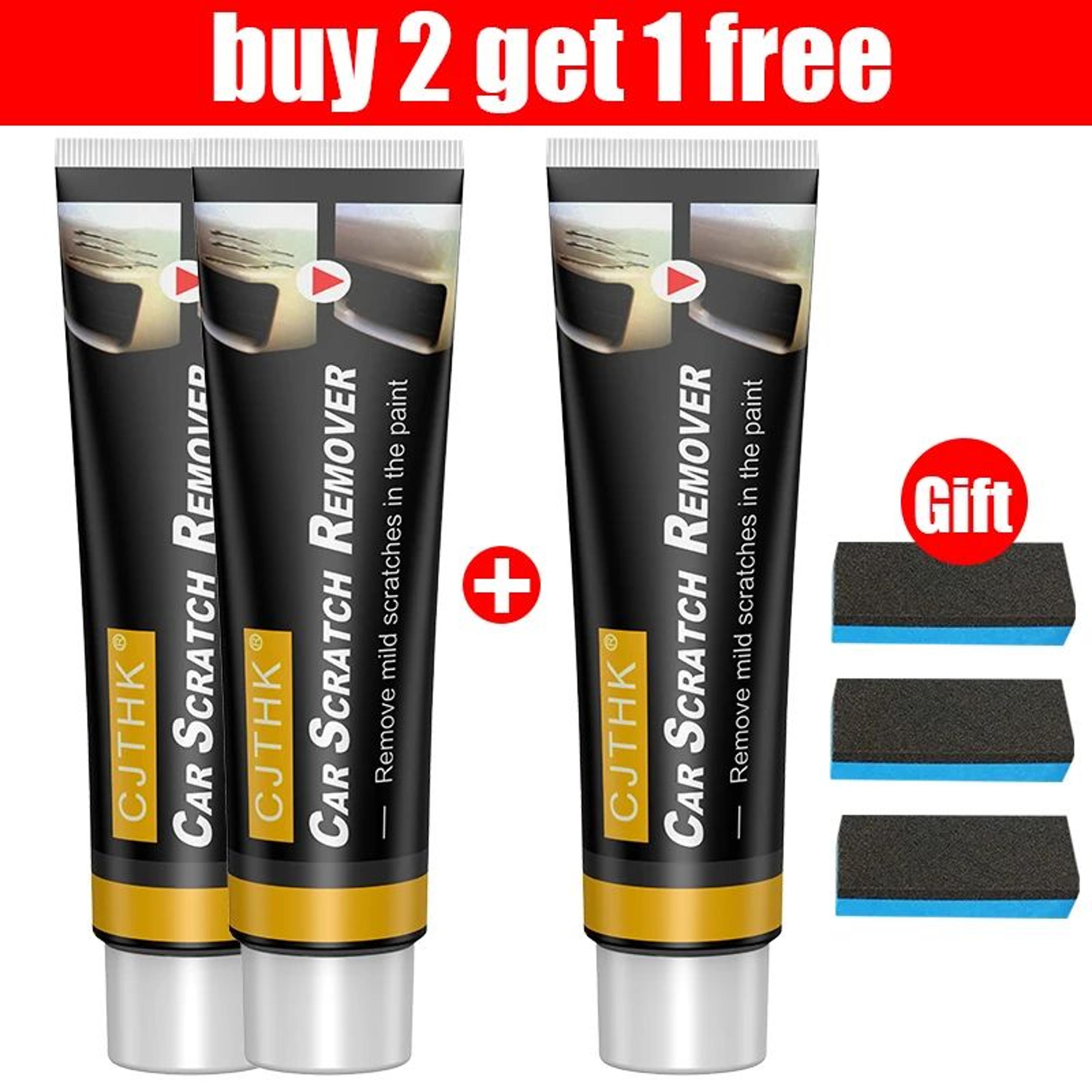 AutoRestore Car Scratch Remover Paste Kit  Paint Repair  Car Polishing Paste With Sponge 6