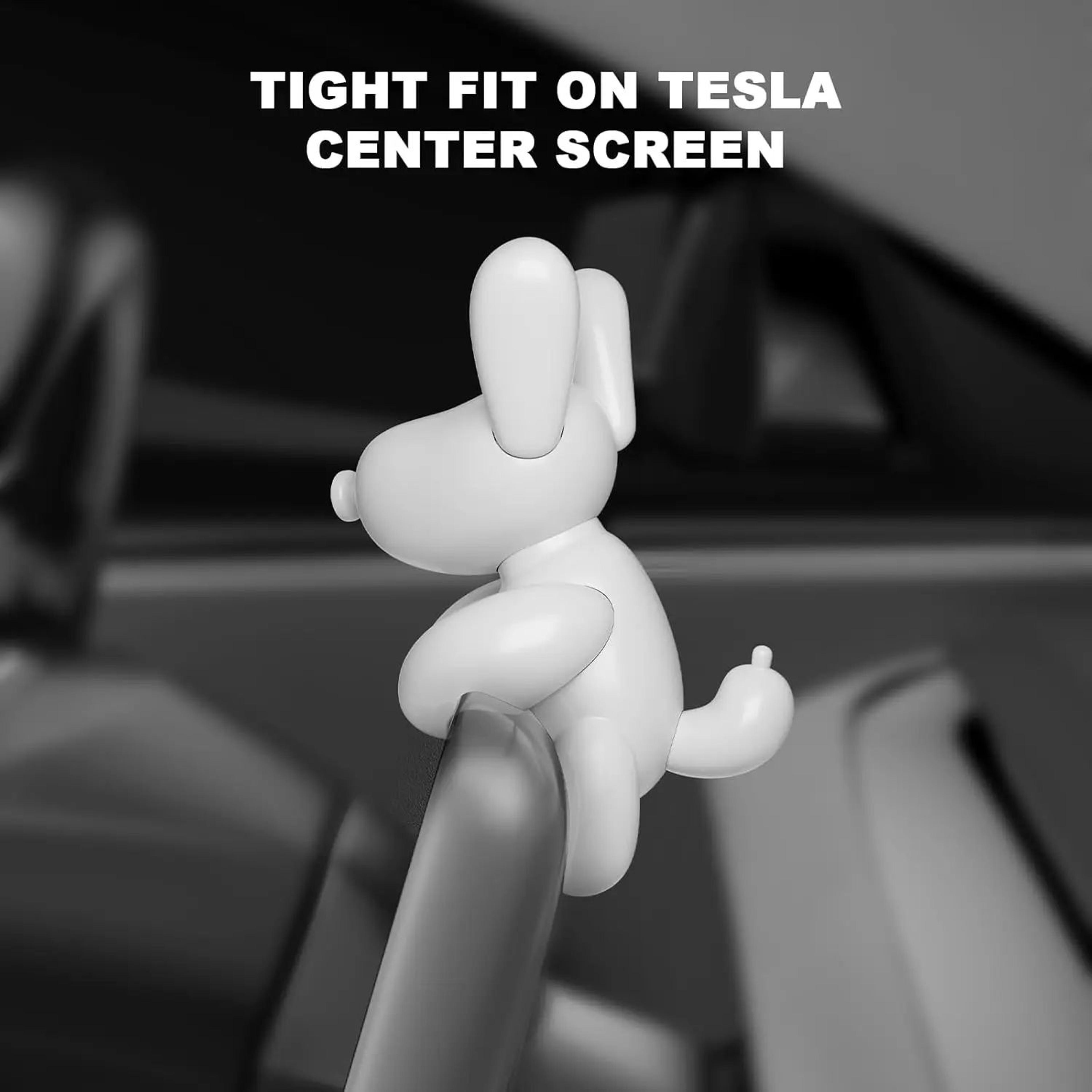 Tesla Dog Mode Mini Screen Ornament For Model 3  Model Y 3