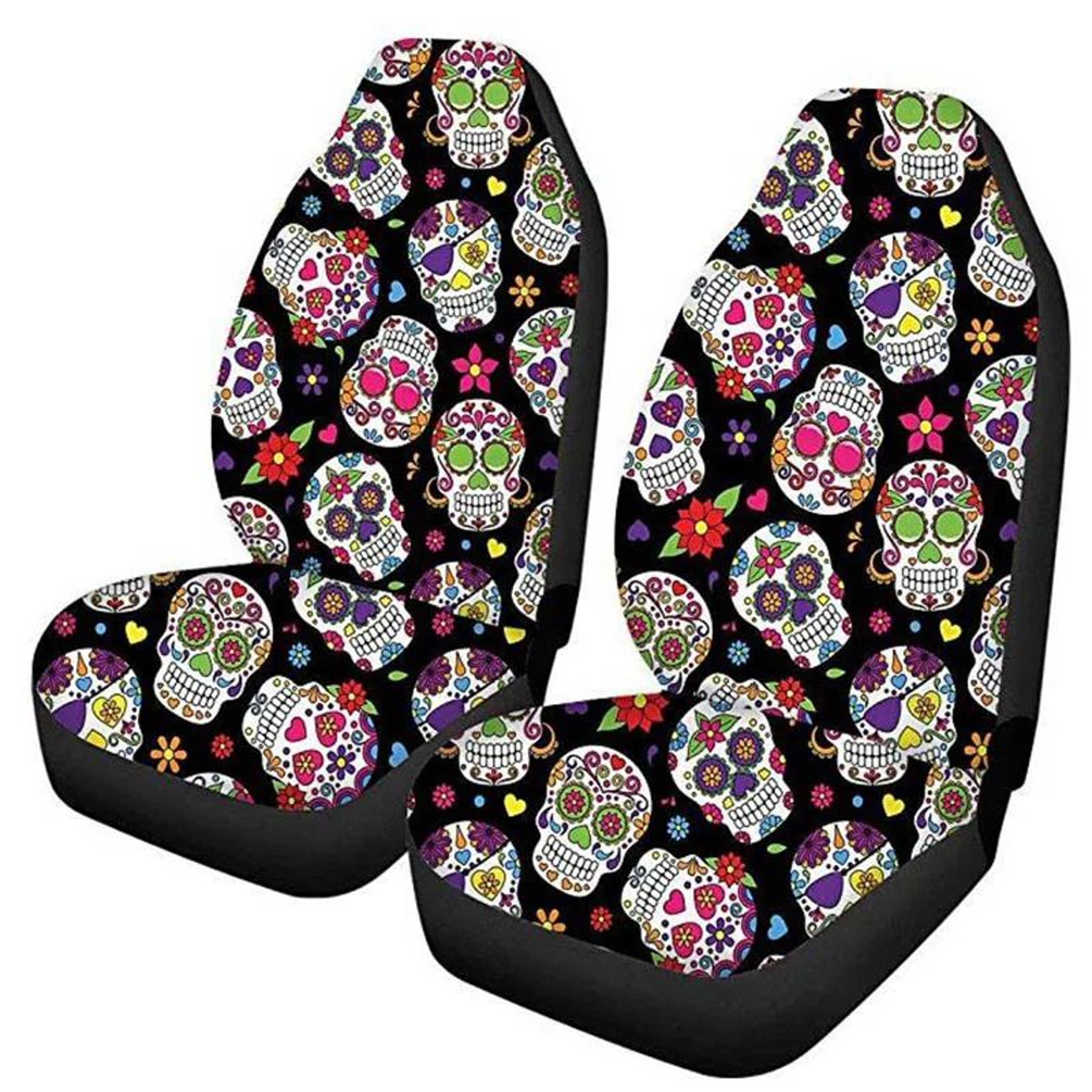 Universal Washable Front Car Seat Covers 2 Pack 7