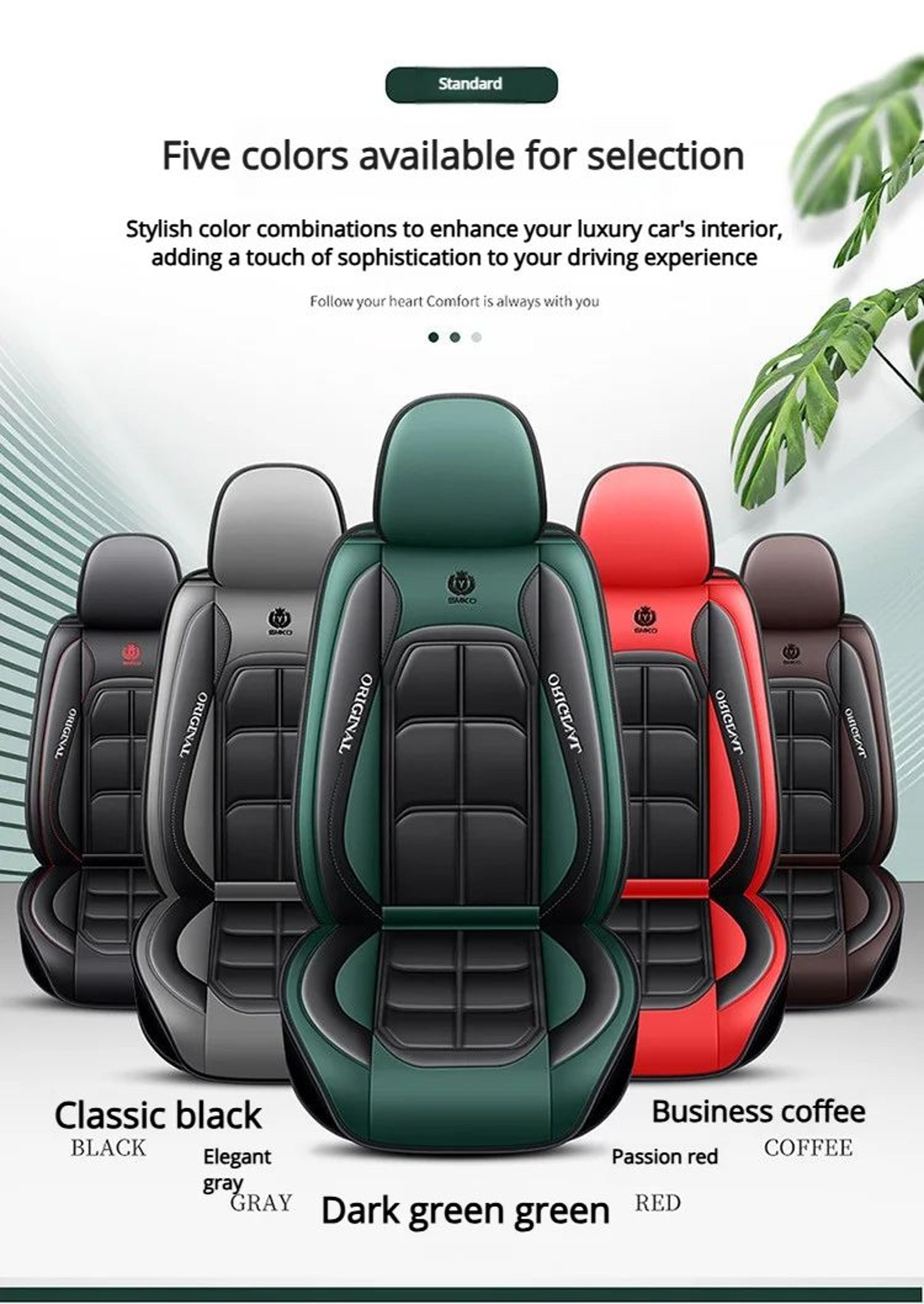 ComfortShield Universal Leather Car Seat Cover 11