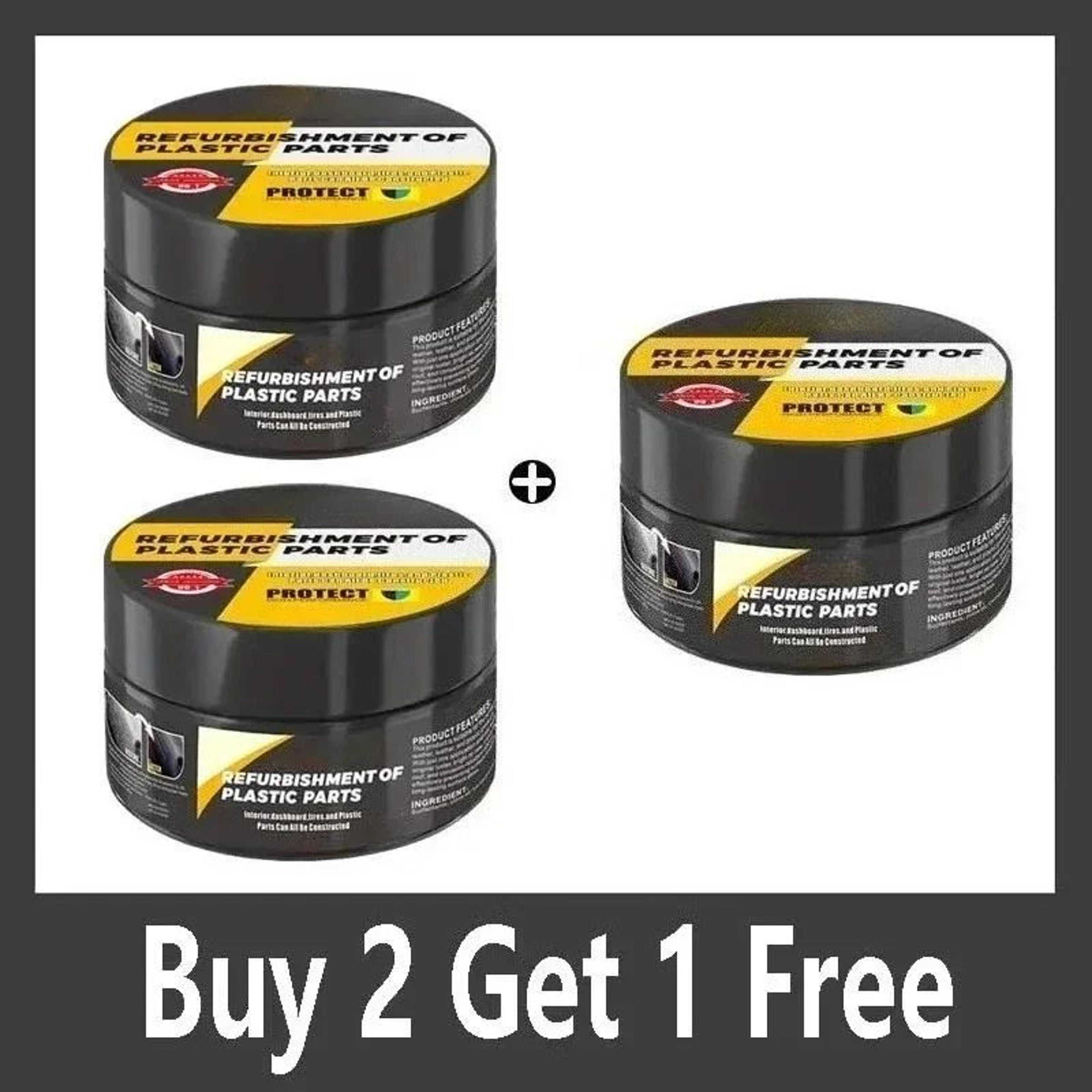 SL12 Plastic Restorer For Cars  Car Interior Scratch Repair Wax 7