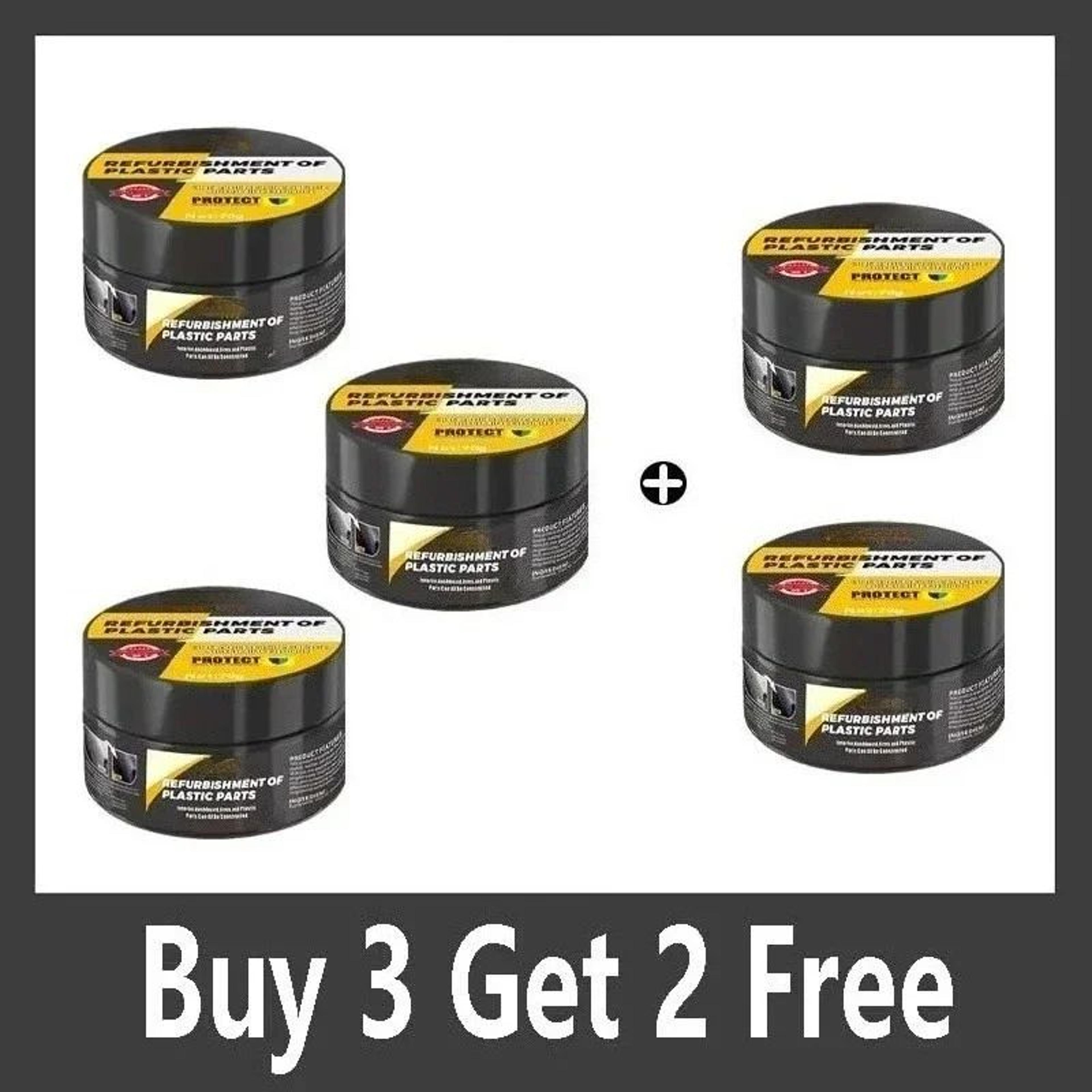 SL12 Plastic Restorer For Cars  Car Interior Scratch Repair Wax 8